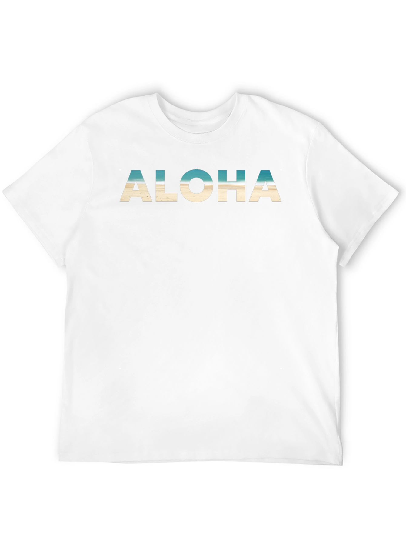 Aloha Beach Graphic T-Shirt - Casual Summer Tee