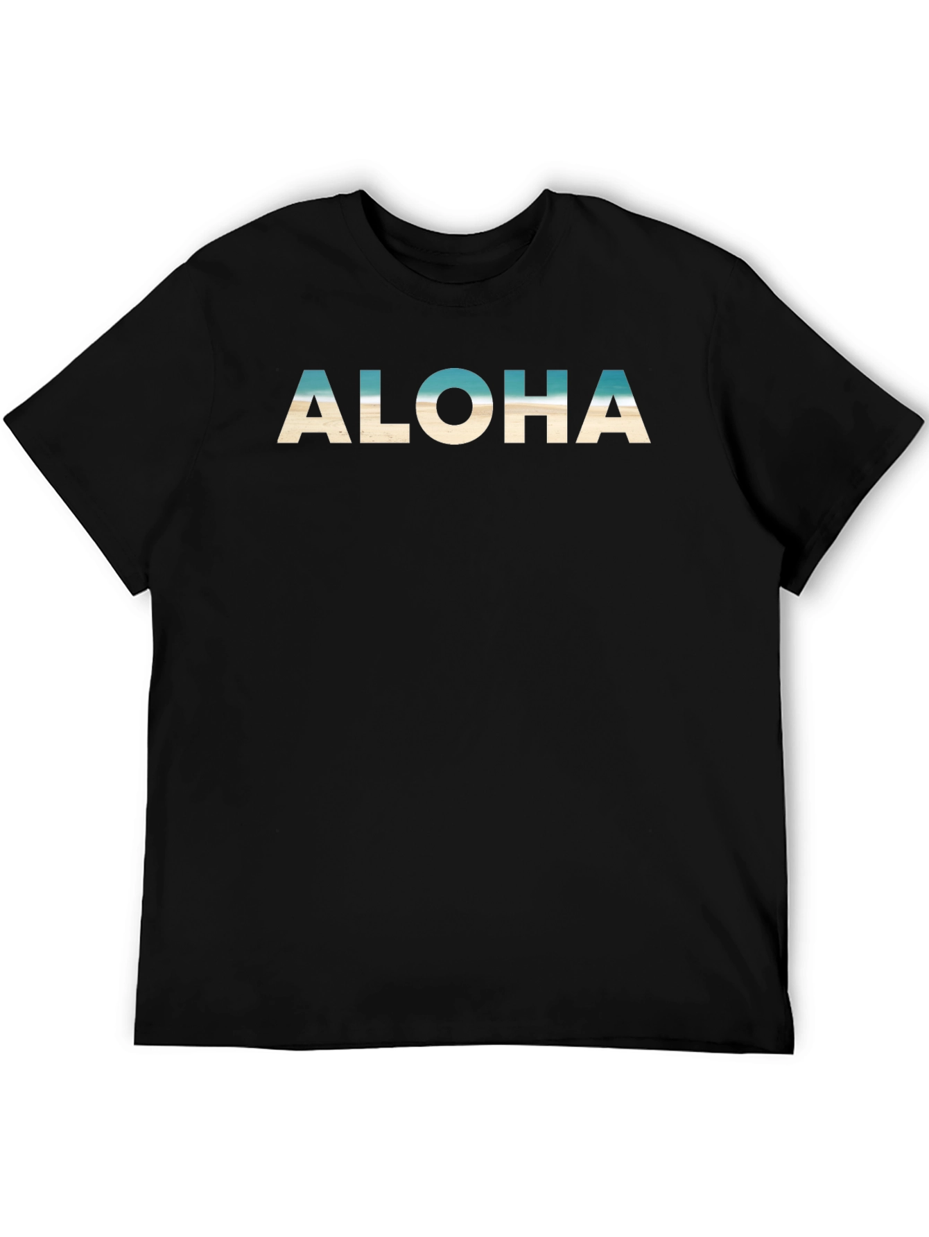 Aloha Beach Graphic T-Shirt - Casual Summer Tee