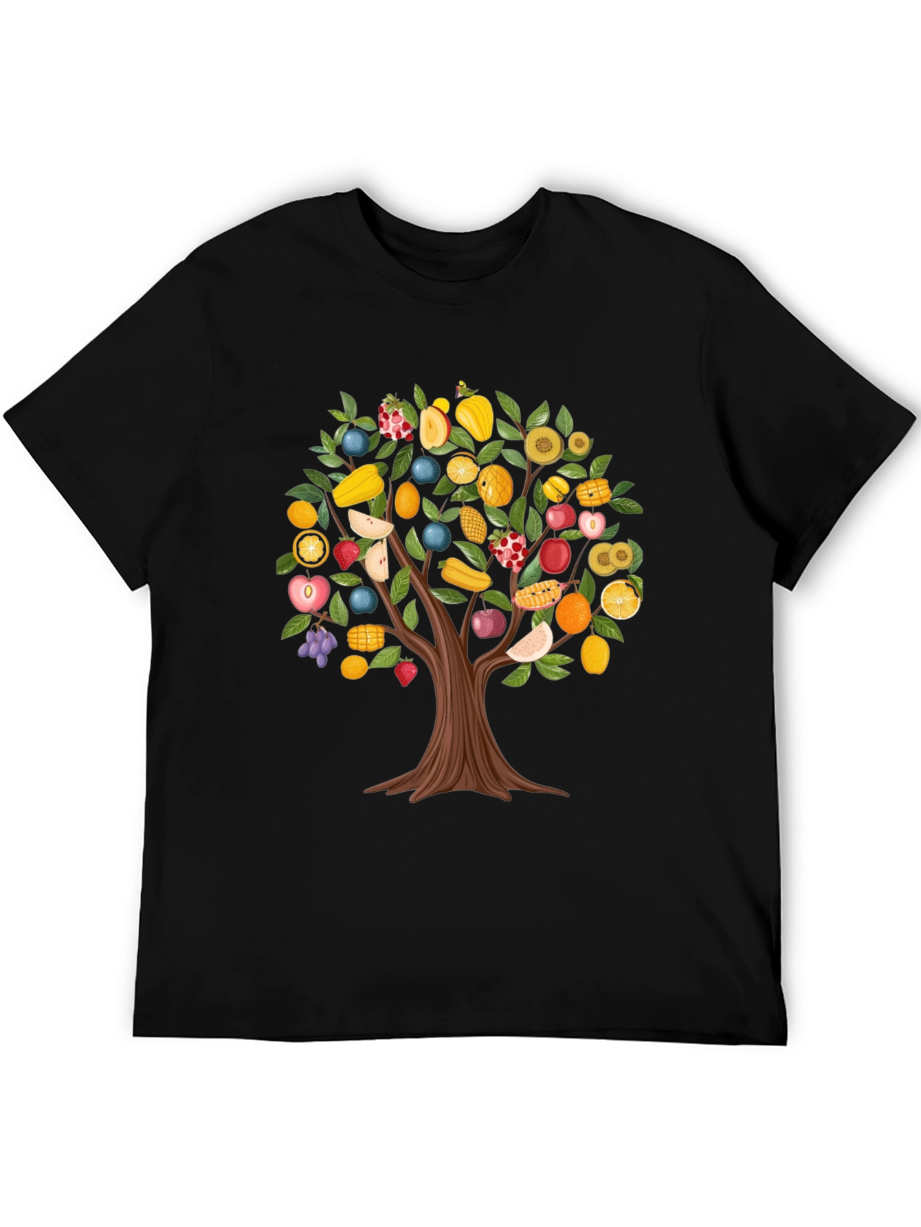 Fruit Tree Graphic T-Shirt - Quirky & Stylish