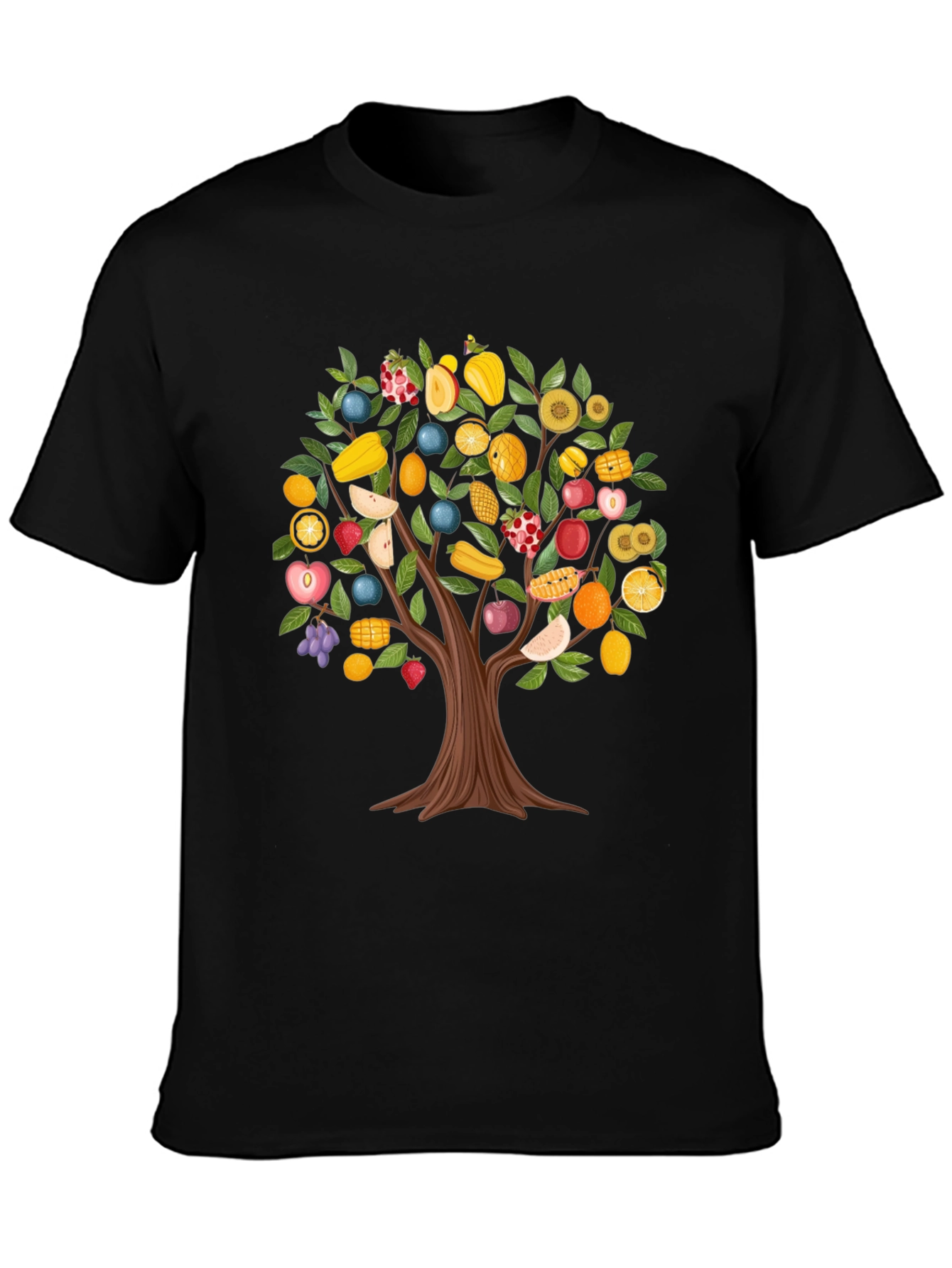 Fruit Tree Graphic T-Shirt - Quirky & Stylish