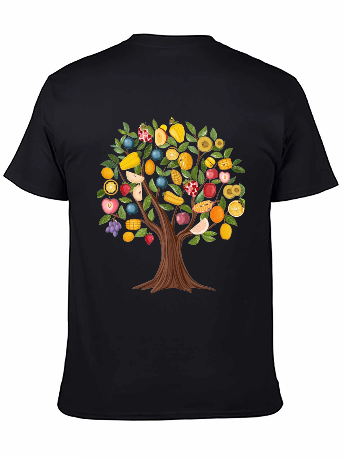 Fruit Tree Graphic T-Shirt - Quirky & Stylish