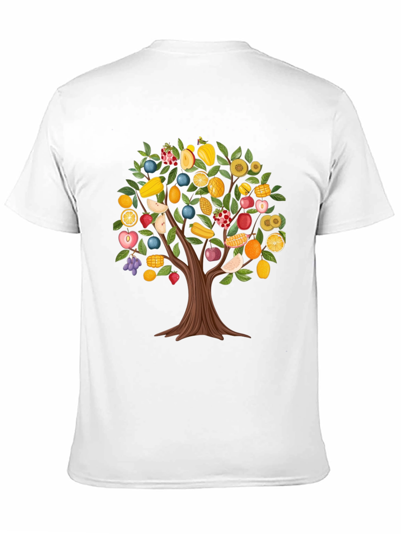 Fruit Tree Graphic T-Shirt - Quirky & Stylish