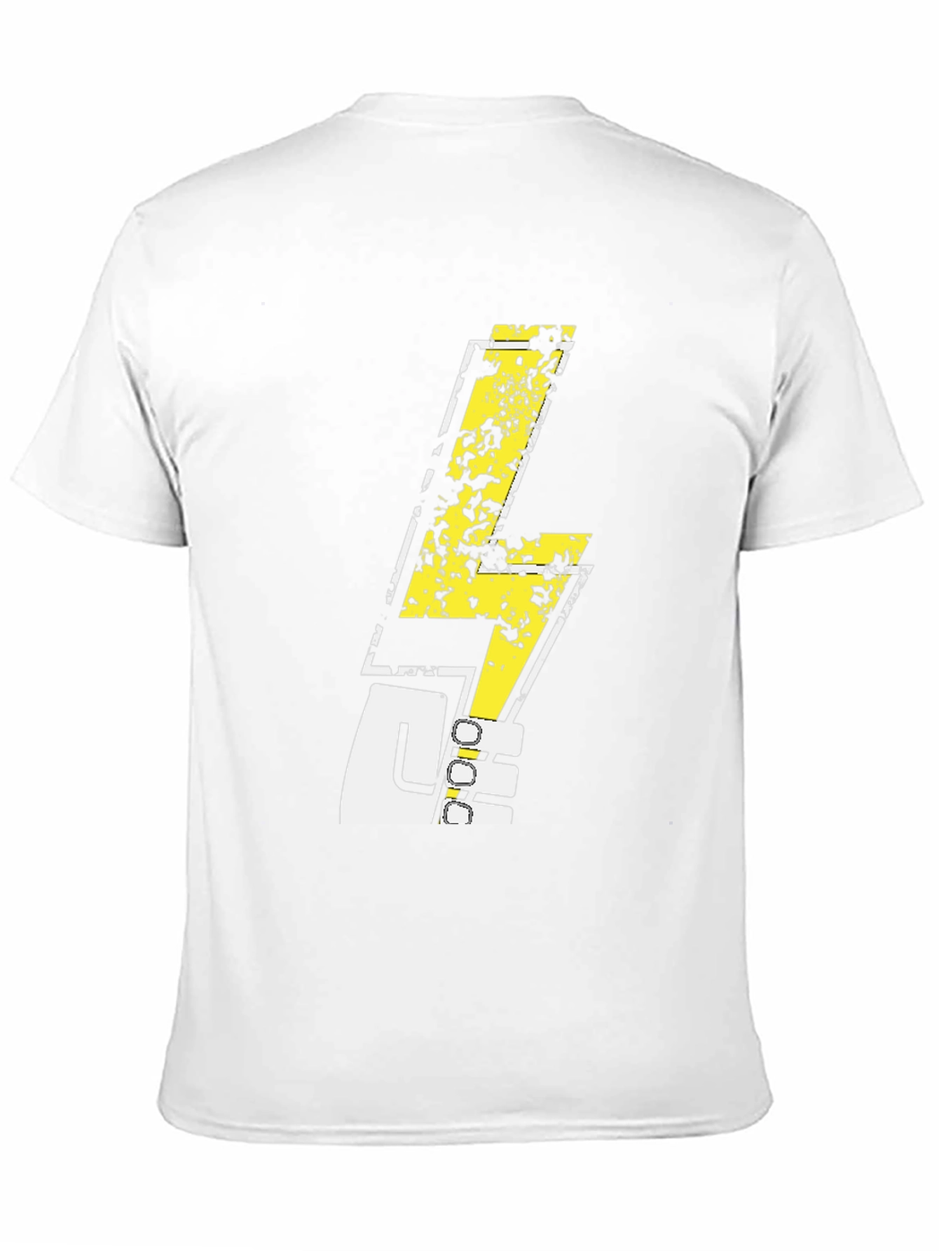 Electric Strike Graphic Tee - Black Cotton T-Shirt