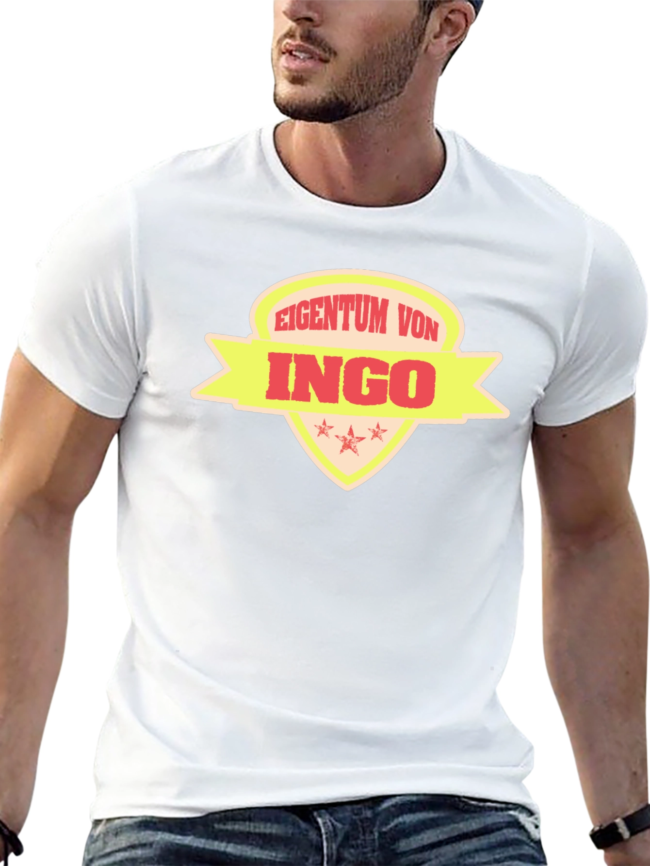 Eigentum Von Ingo T-Shirt Black Cotton