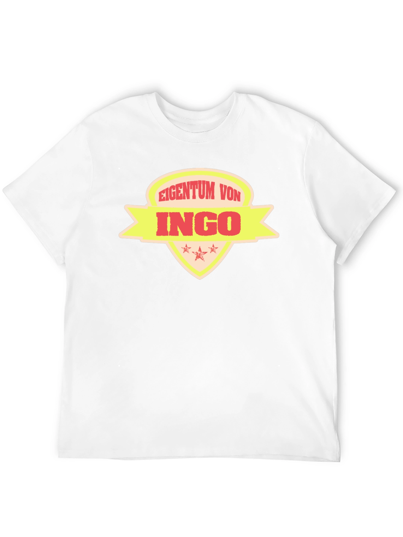 Eigentum Von Ingo T-Shirt Black Cotton