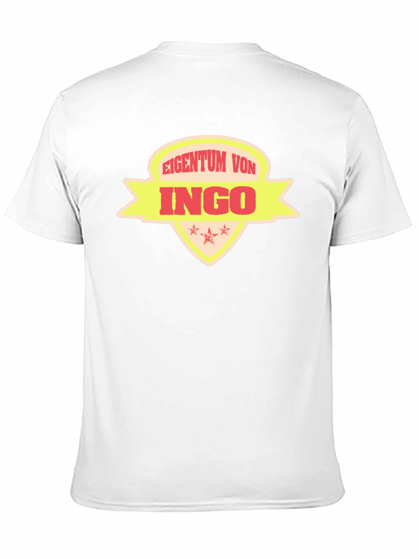 Eigentum Von Ingo T-Shirt Black Cotton