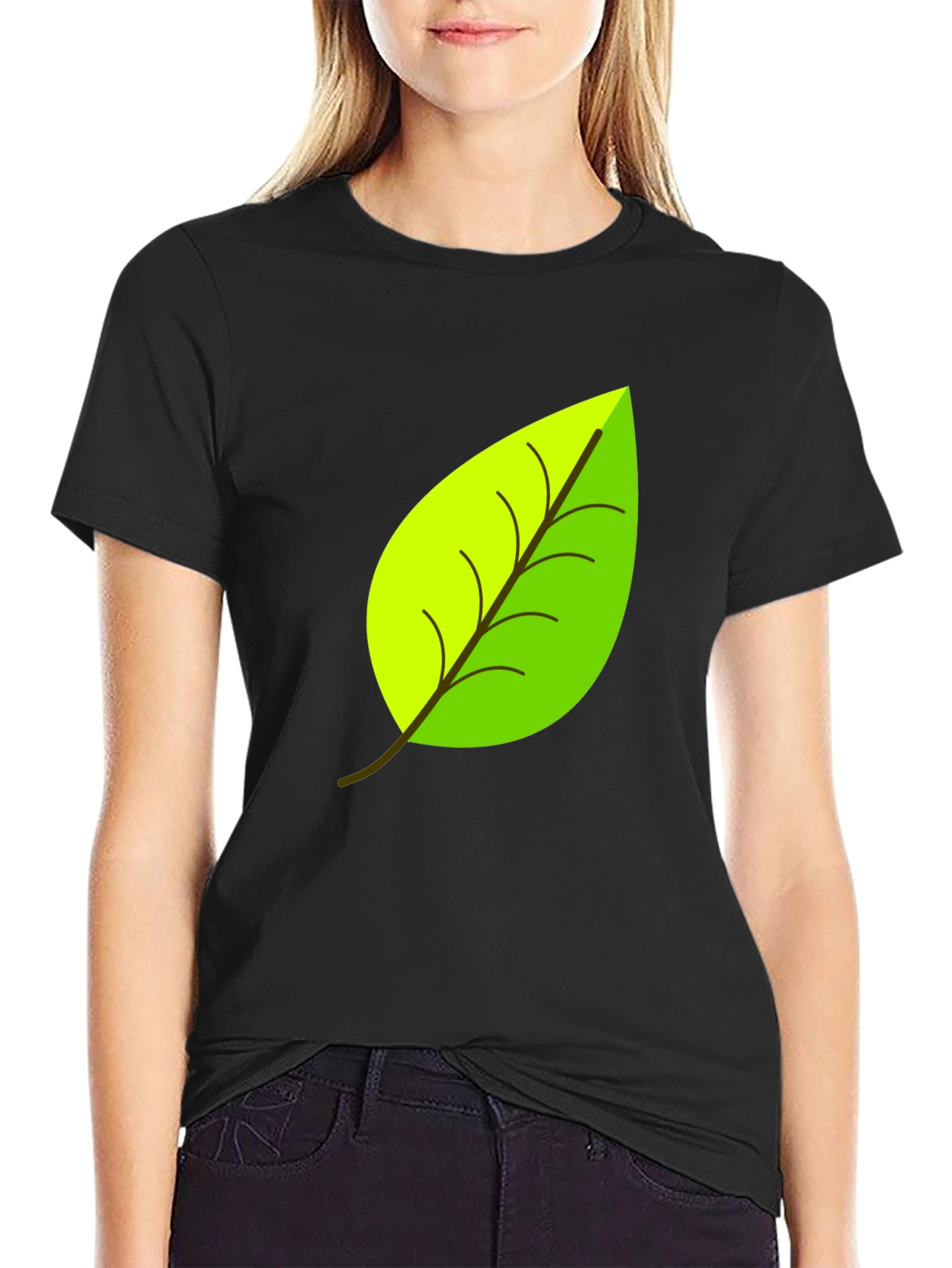 Leaf Graphic T-Shirt - Eco Friendly Design