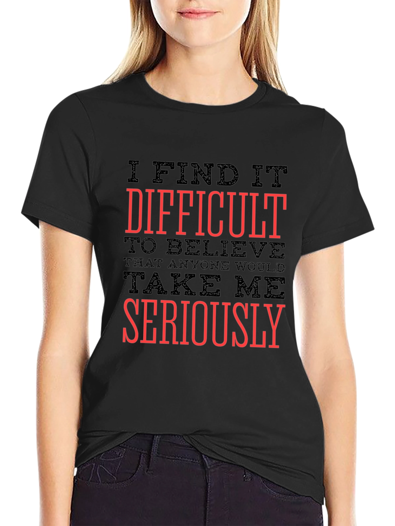 Difficult to Believe Mens Graphic Tee