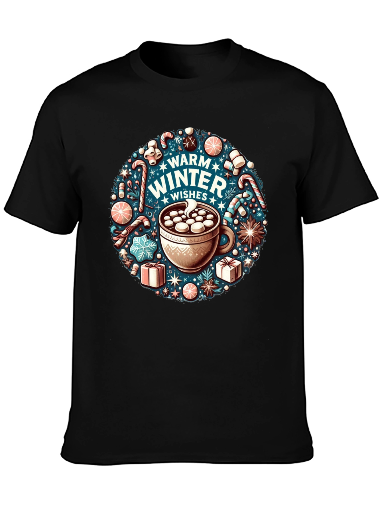 Winter Wishes T-Shirt - Holiday Graphic Tee