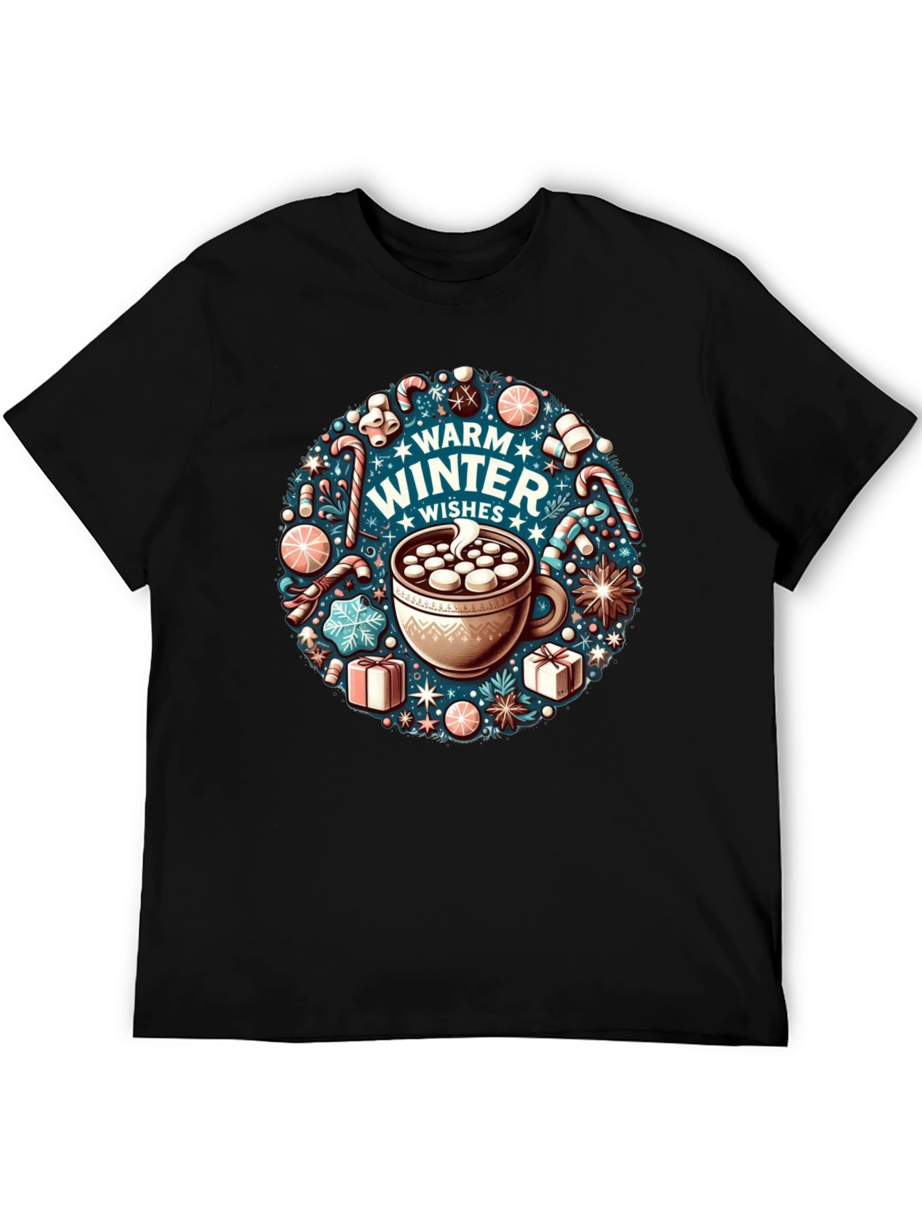 Winter Wishes T-Shirt - Holiday Graphic Tee