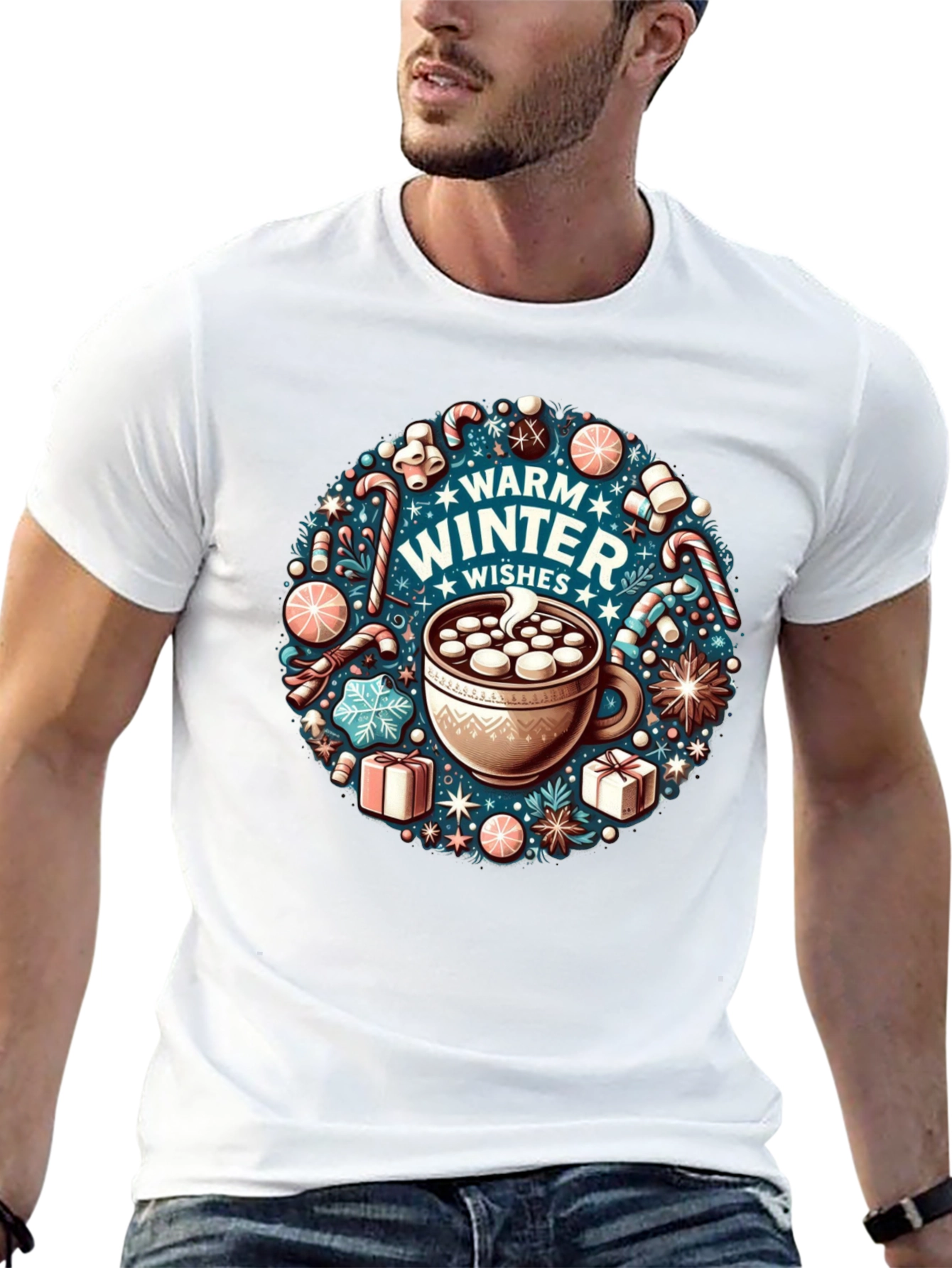 Winter Wishes T-Shirt - Holiday Graphic Tee