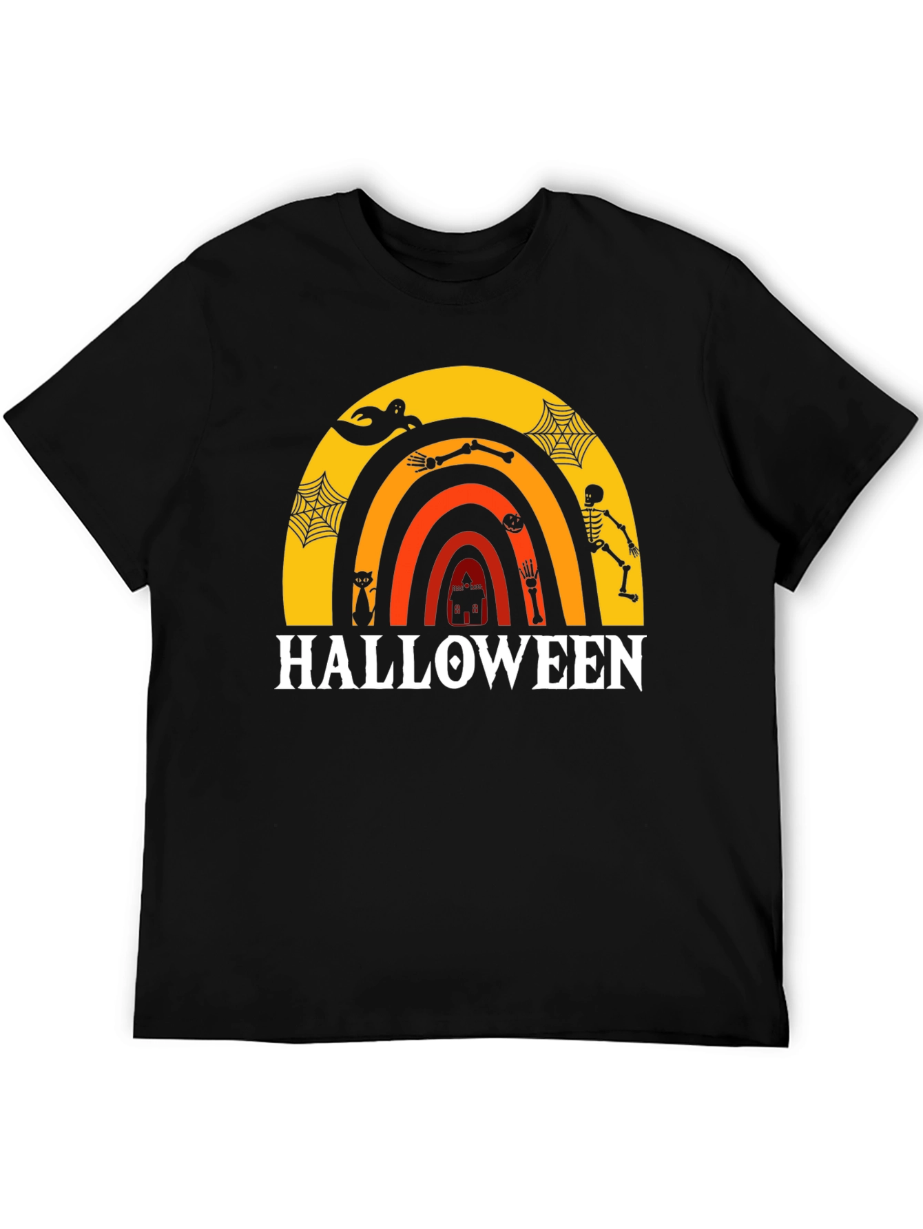 Halloween Rainbow Graphic Tee