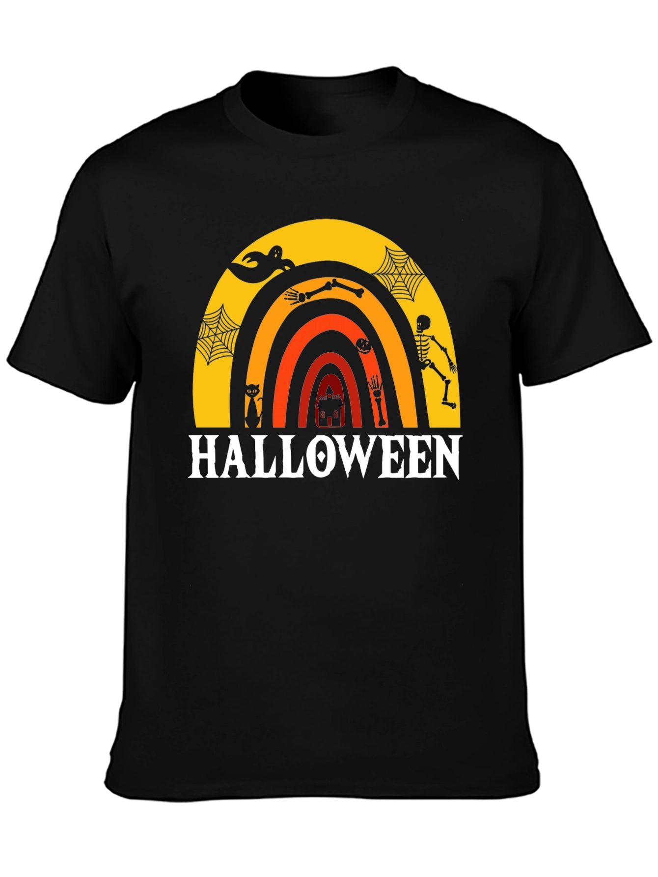 Halloween Rainbow Graphic Tee