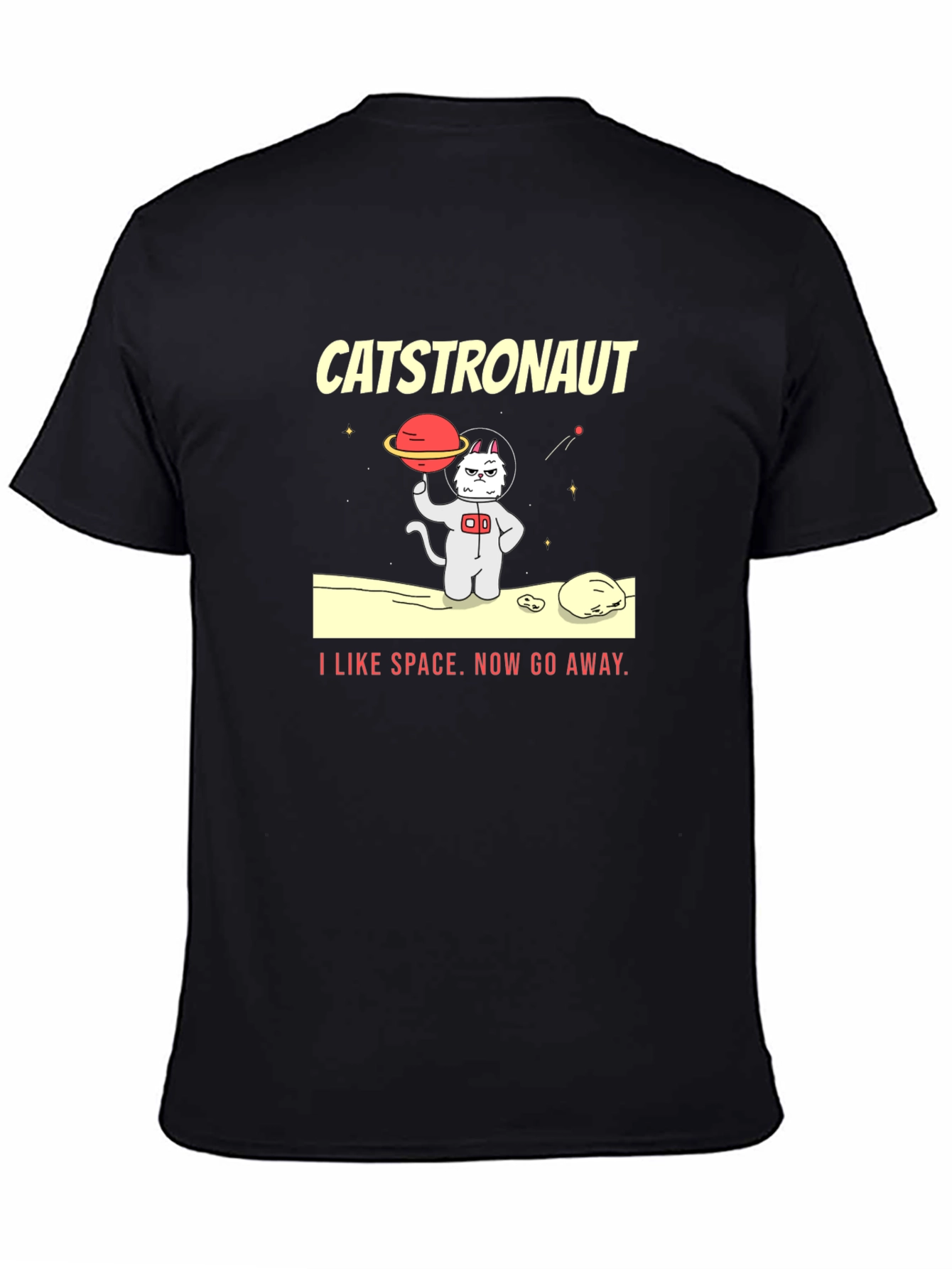 Catstronaut Graphic T-Shirt - I Like Space