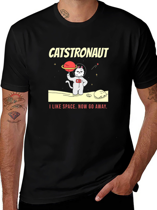 Catstronaut Graphic T-Shirt - I Like Space