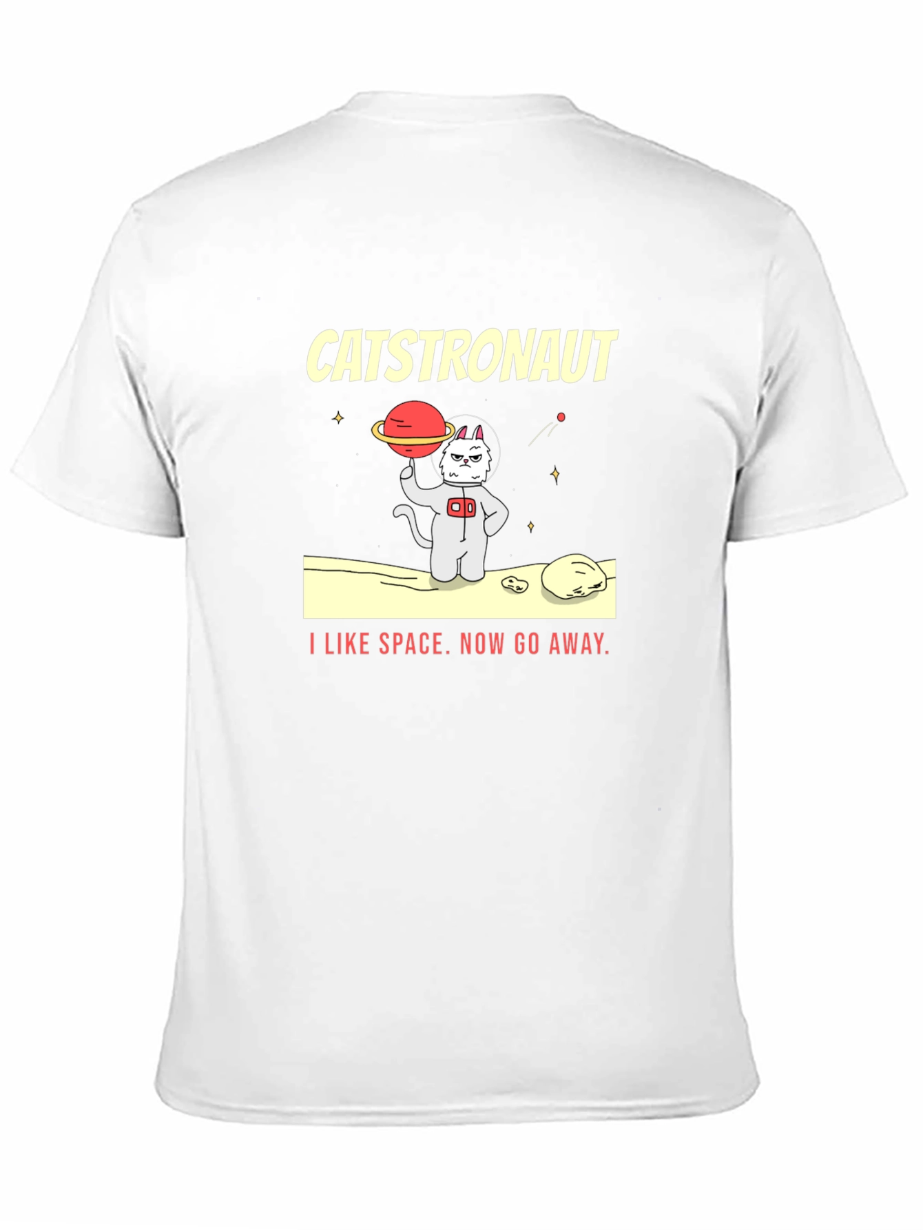 Catstronaut Graphic T-Shirt - I Like Space