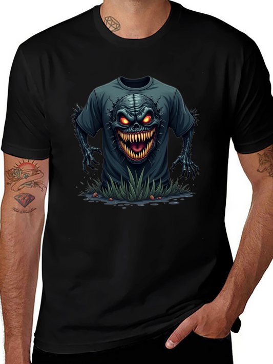 Monster Graphic Tee - Unique Horror T-Shirt