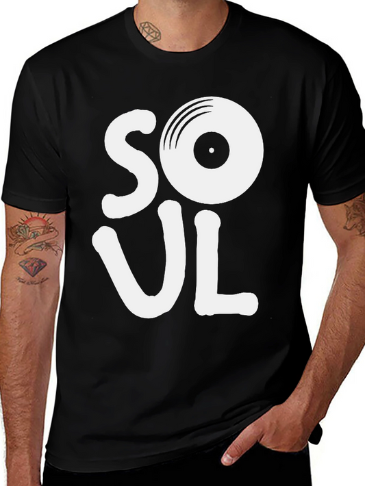 Soul Record T-Shirt - Classic Music Tee