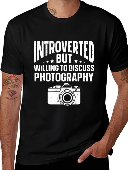 Introverted Photographer T-Shirt