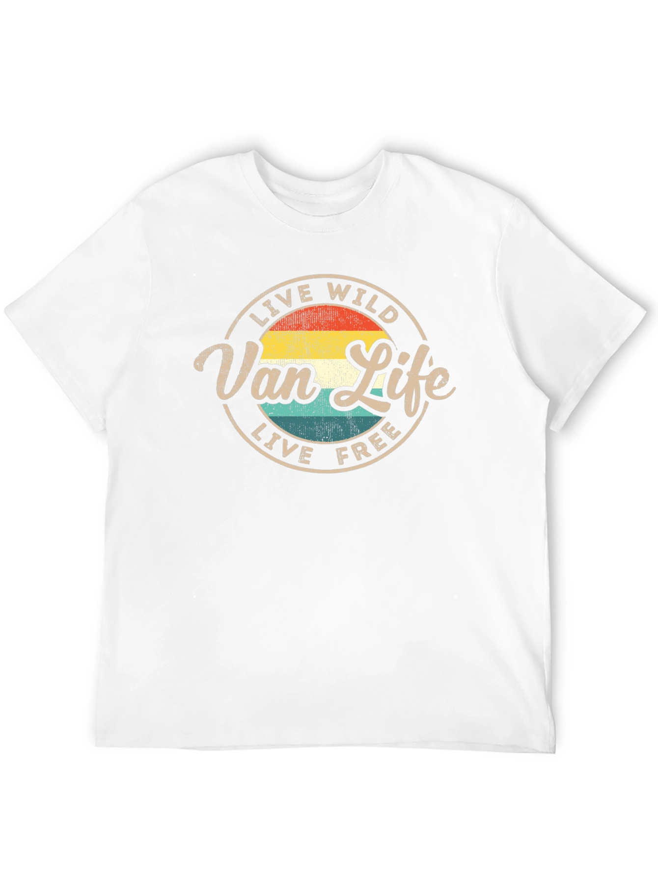 Van Life Graphic Tee - Live Wild & Free