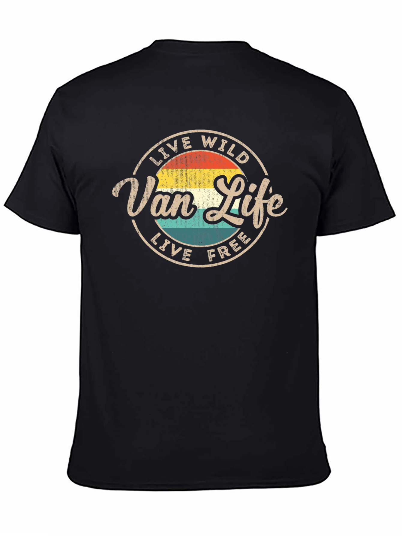Van Life Graphic Tee - Live Wild & Free