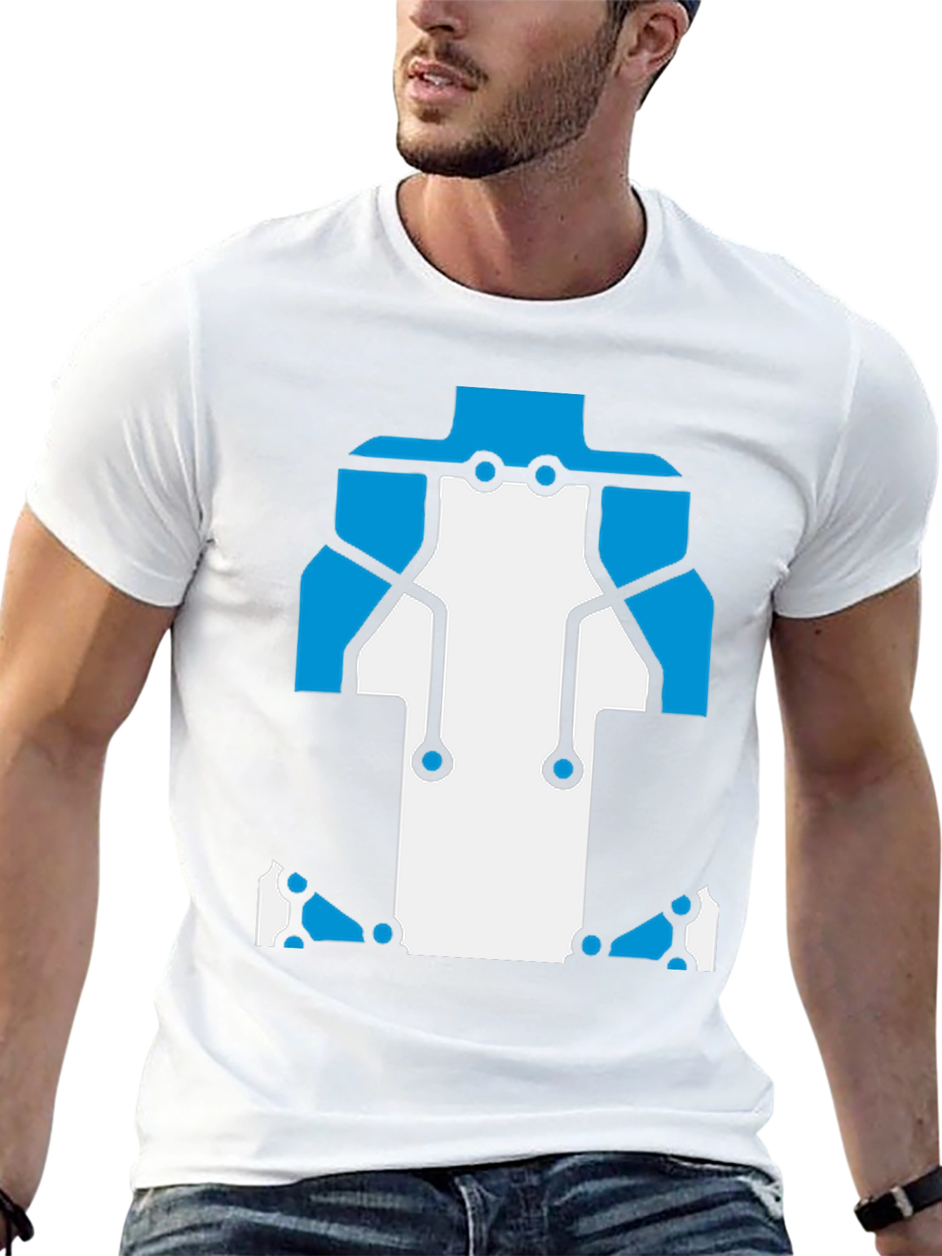 Circuit Board Design Tee - Unique Tech Style