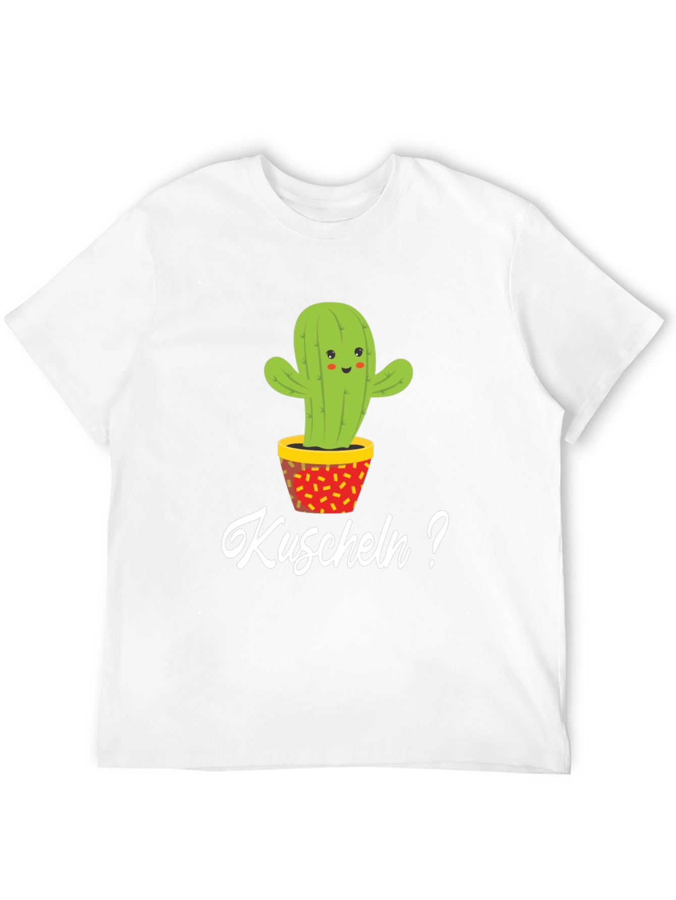 Cactus Hugs? Graphic Tee - Soft Cotton Blend