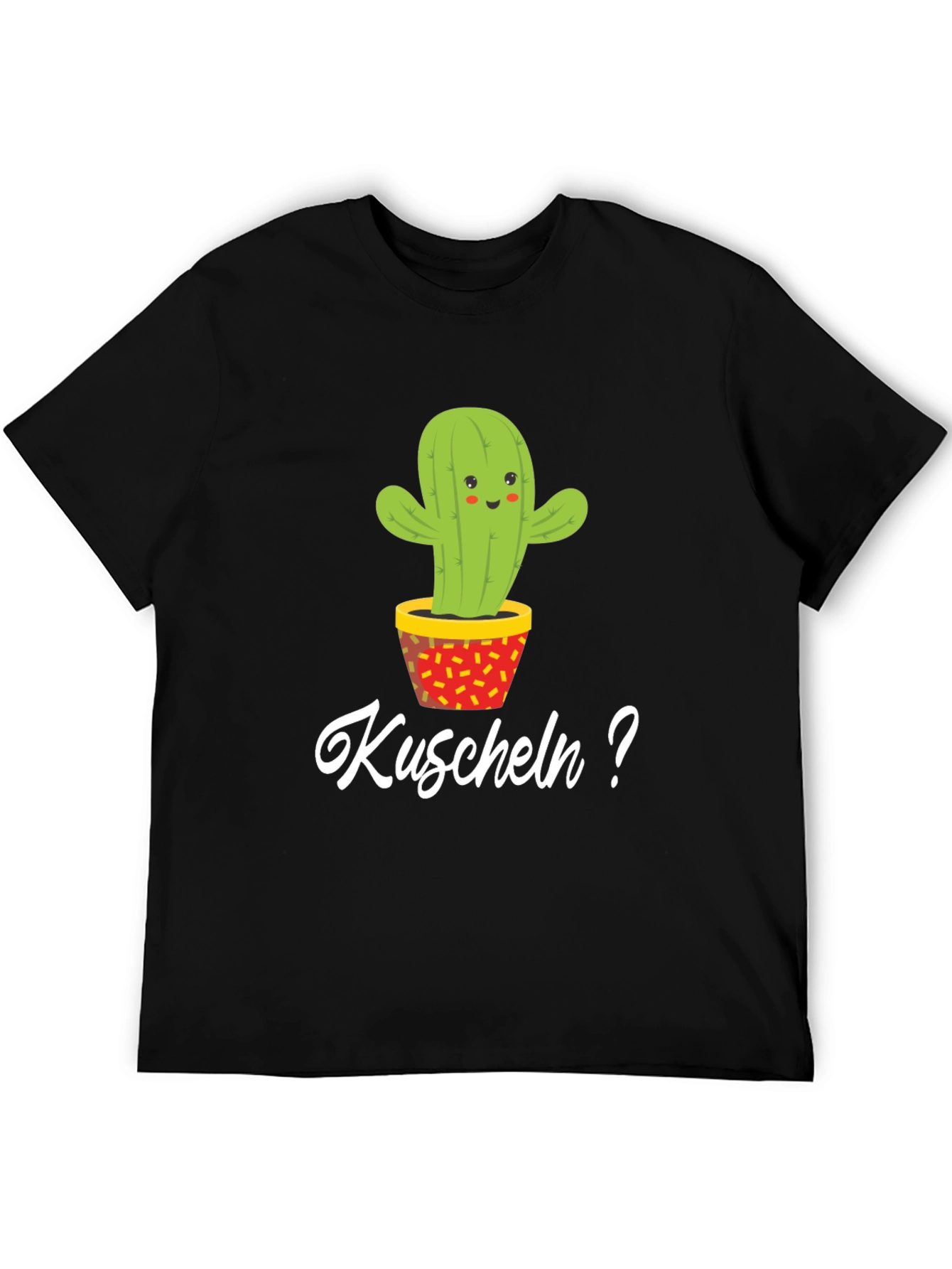 Cactus Hugs? Graphic Tee - Soft Cotton Blend