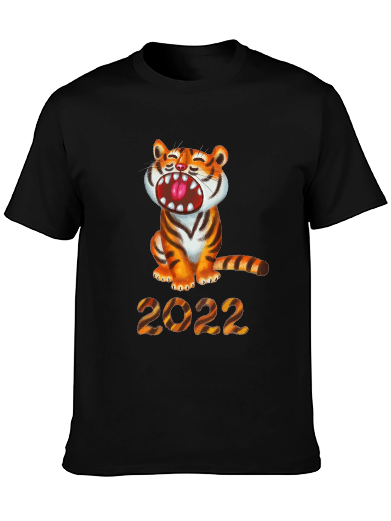 Tiger 2022 Graphic Tee - Black