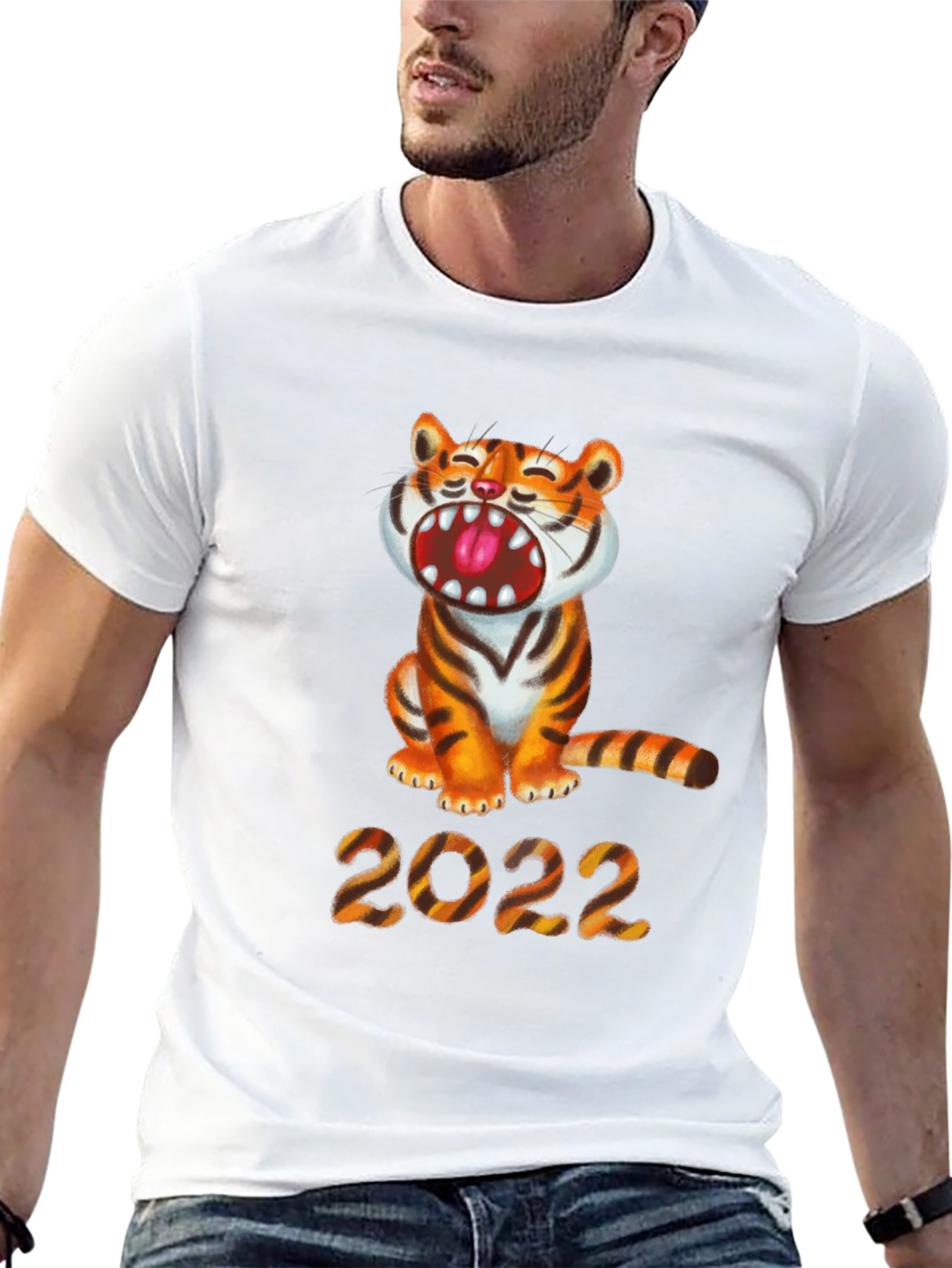 Tiger 2022 Graphic Tee - Black