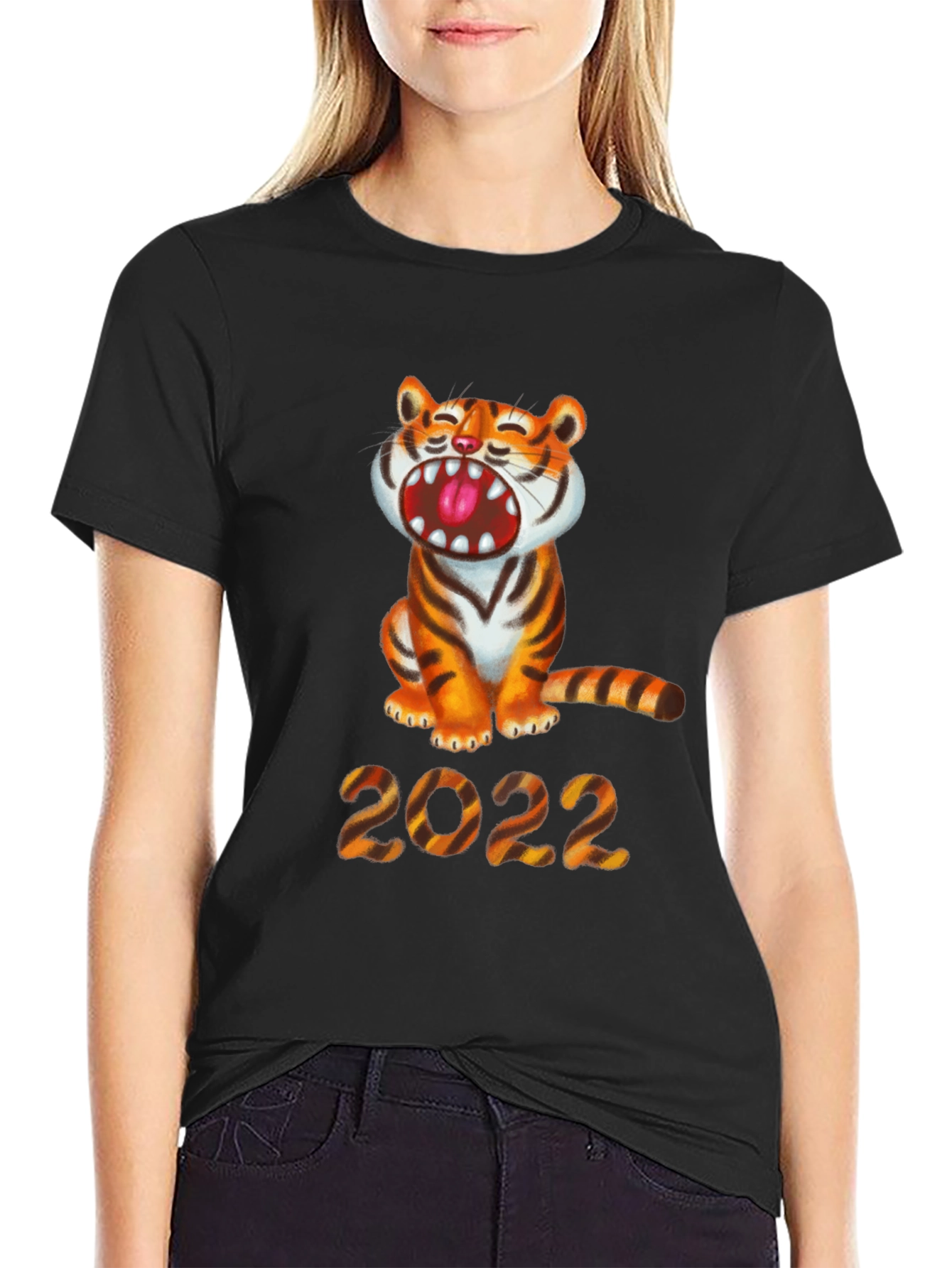 Tiger 2022 Graphic Tee - Black