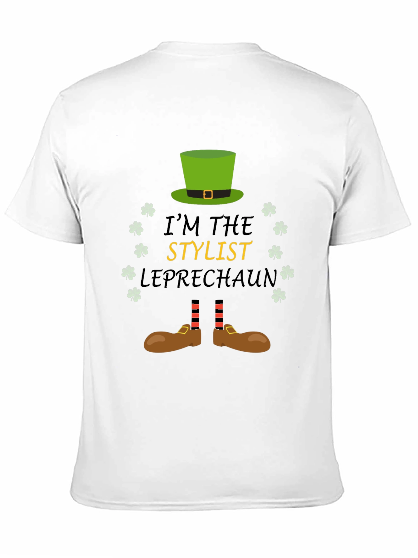 Stylist Leprechaun St. Patricks Day T-Shirt
