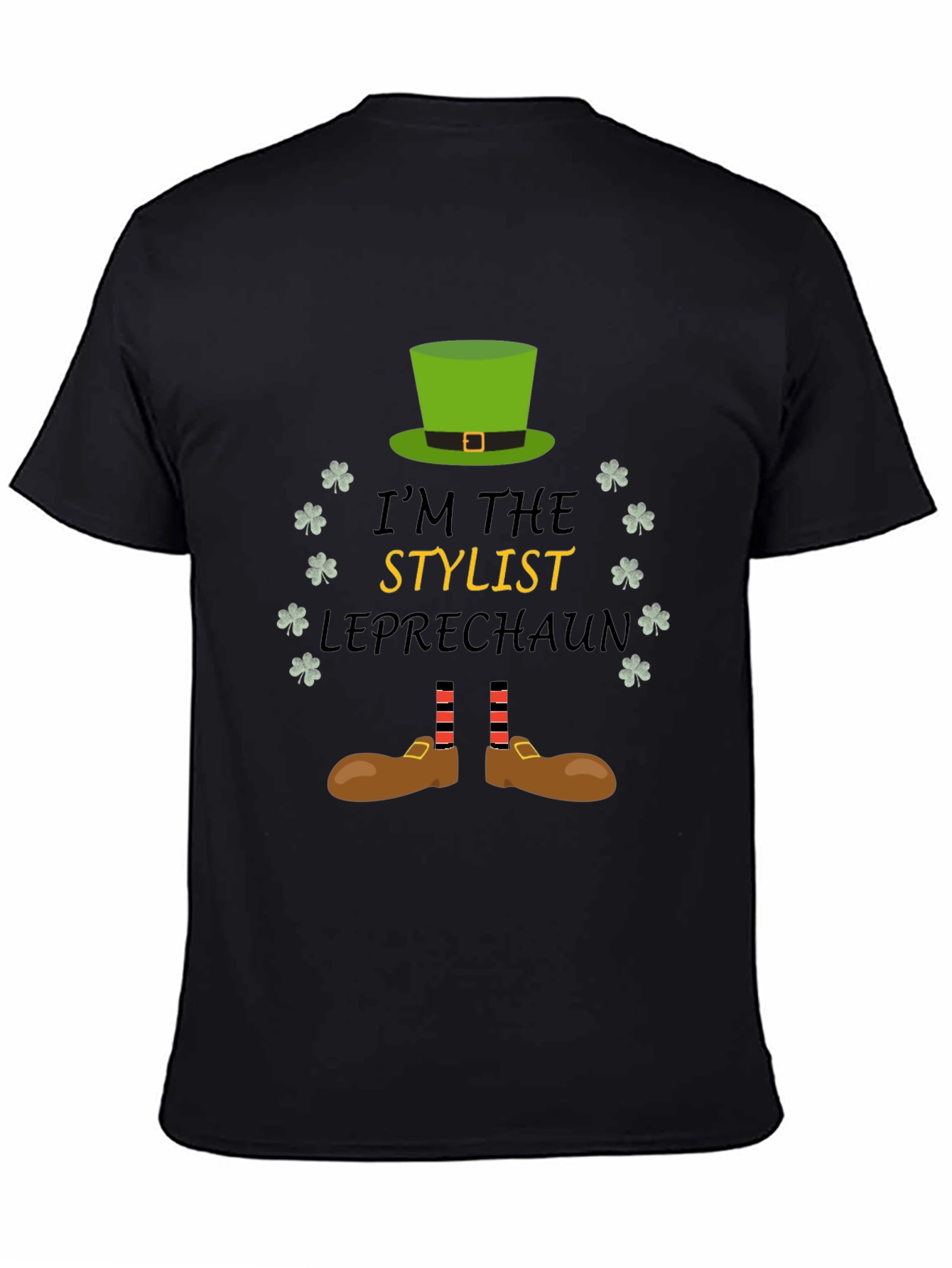 Stylist Leprechaun St. Patricks Day T-Shirt