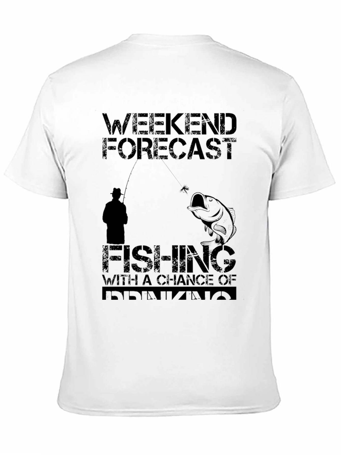 Weekend Forecast Fishing & Drinking T-Shirt