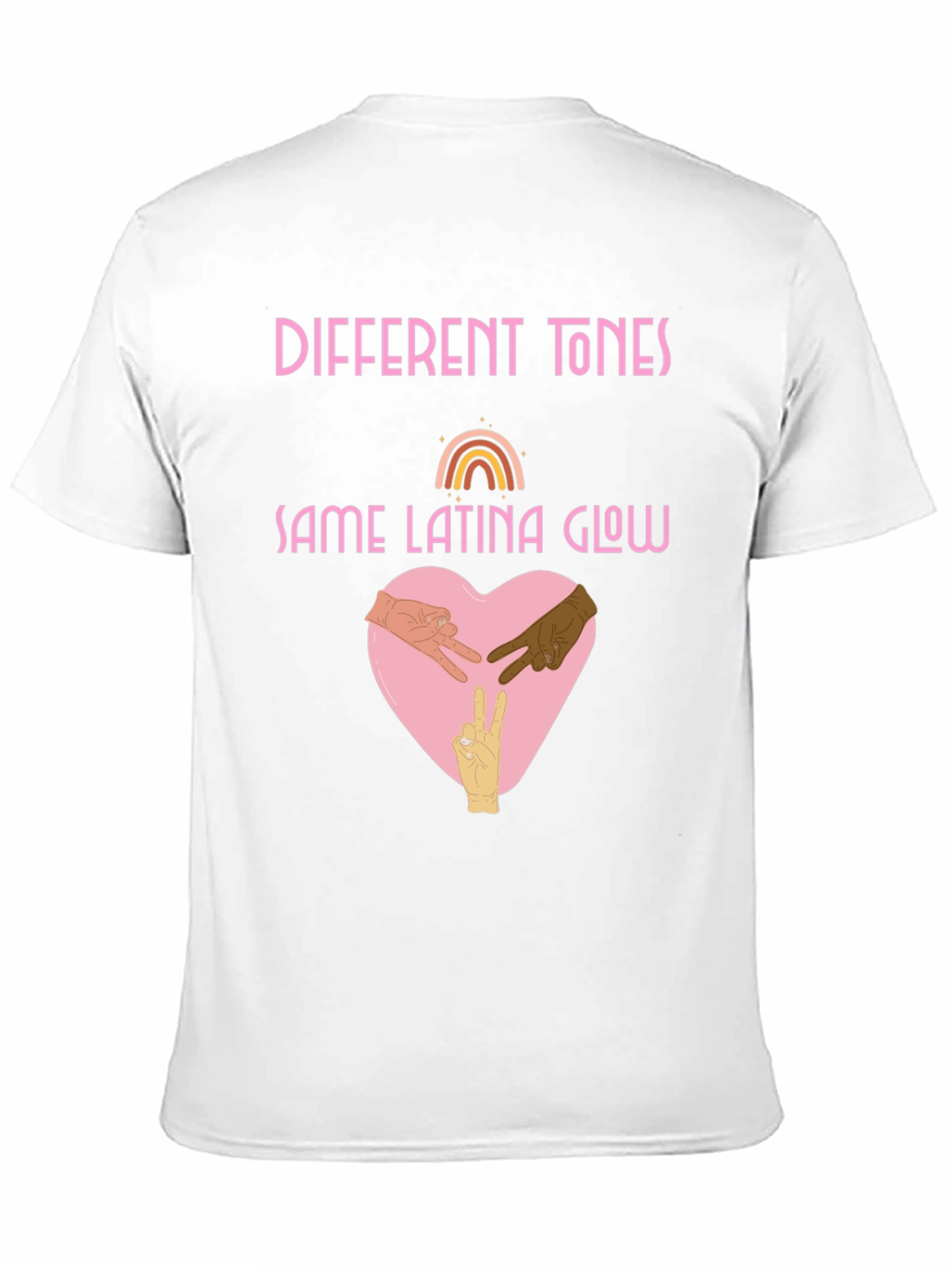 Different Tones Same Latina Glow T-Shirt