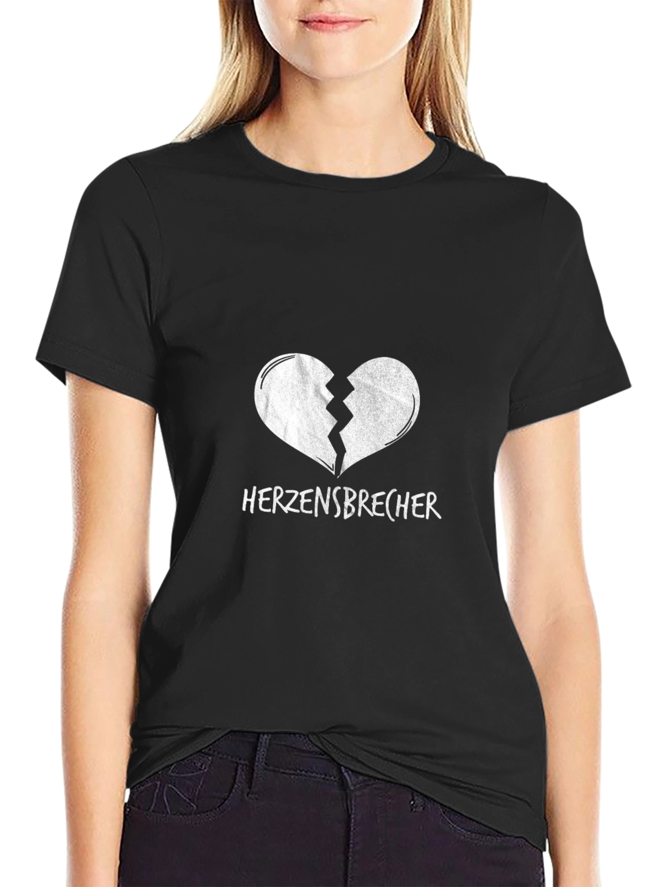 Heartbreaker Graphic Tee - Black