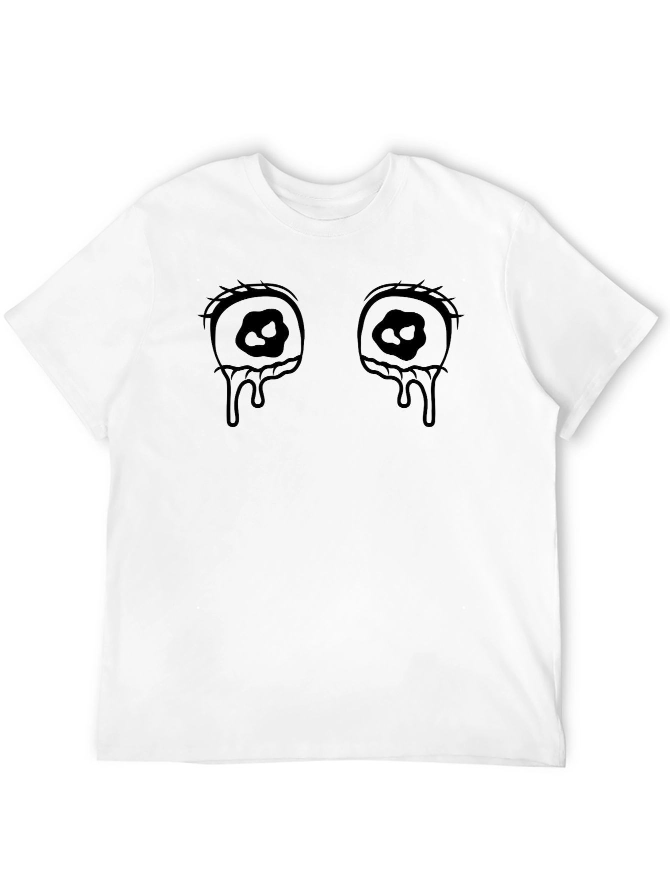 Teary Eyes Graphic T-Shirt - Unisex Cotton Tee