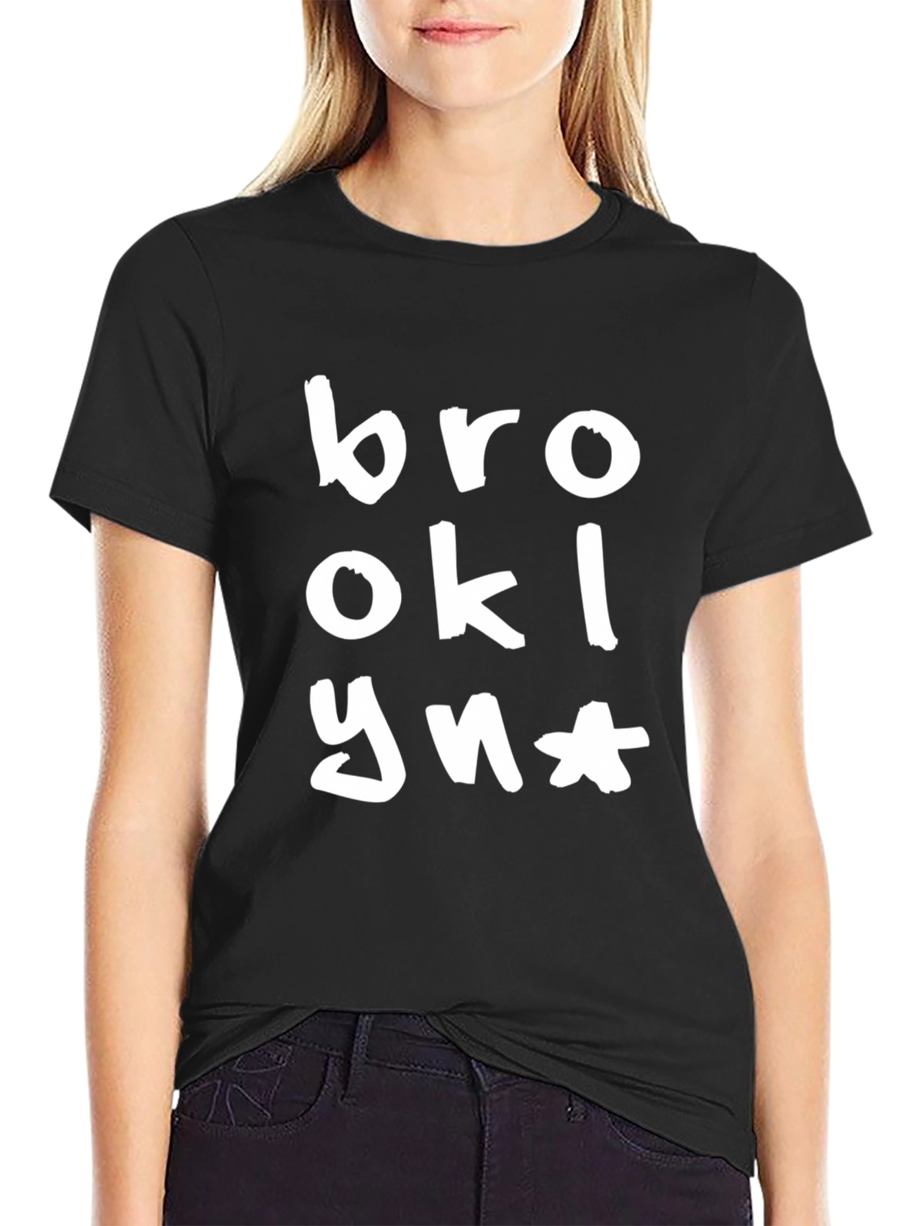 Brooklyn Graphic Tee - Black
