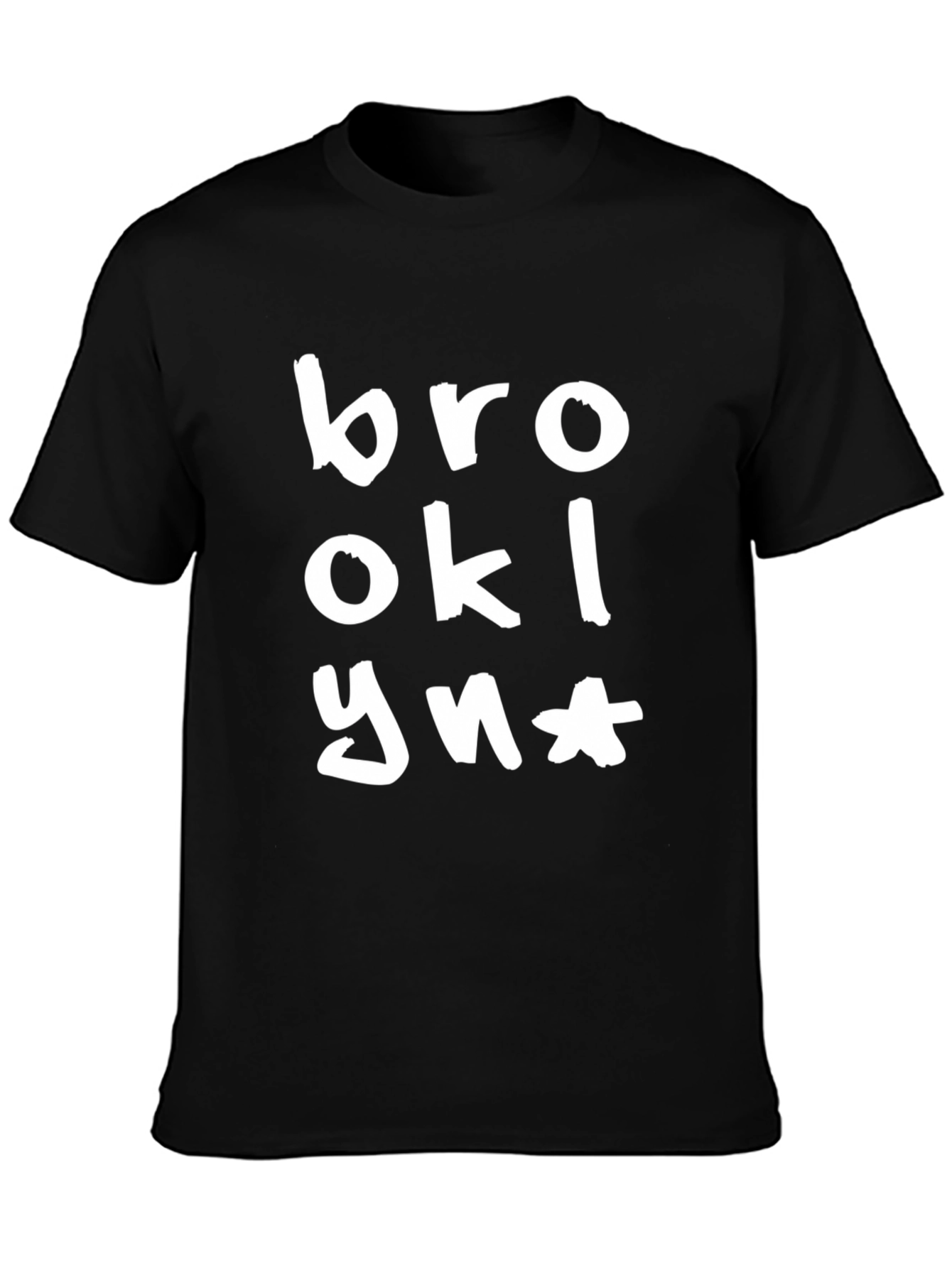 Brooklyn Graphic Tee - Black