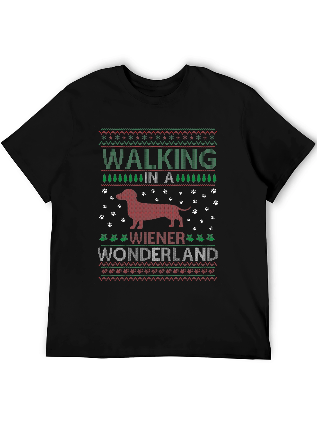 Walking in a Wiener Wonderland Graphic Tee