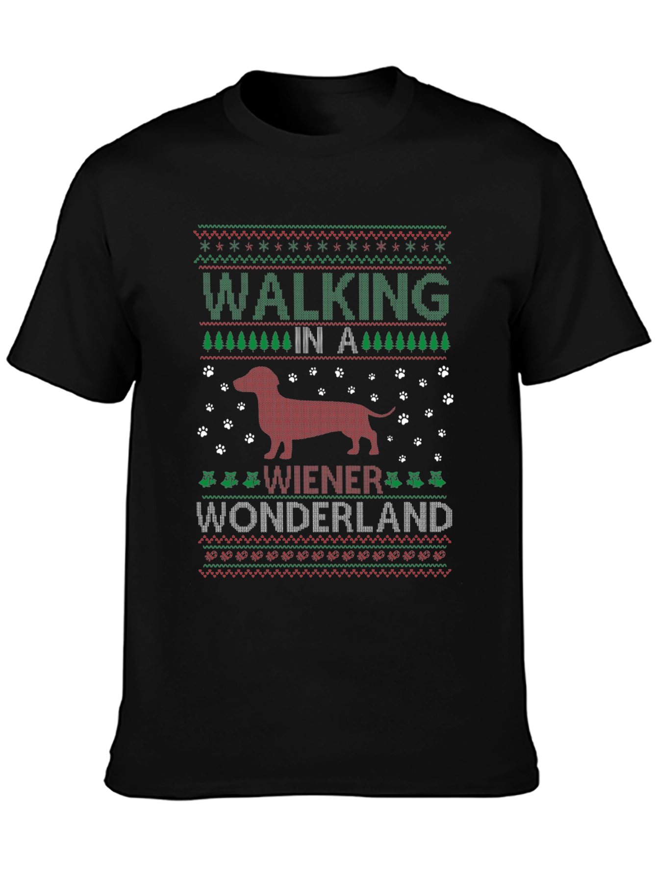 Walking in a Wiener Wonderland Graphic Tee
