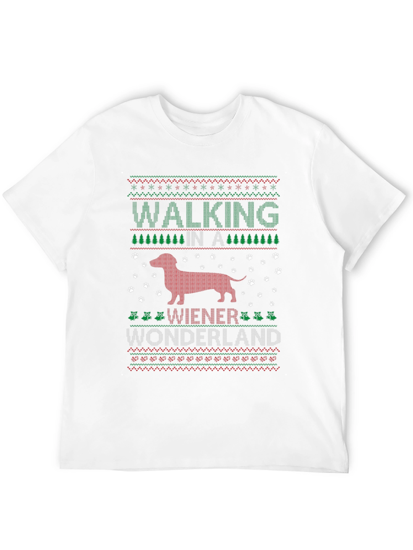 Walking in a Wiener Wonderland Graphic Tee