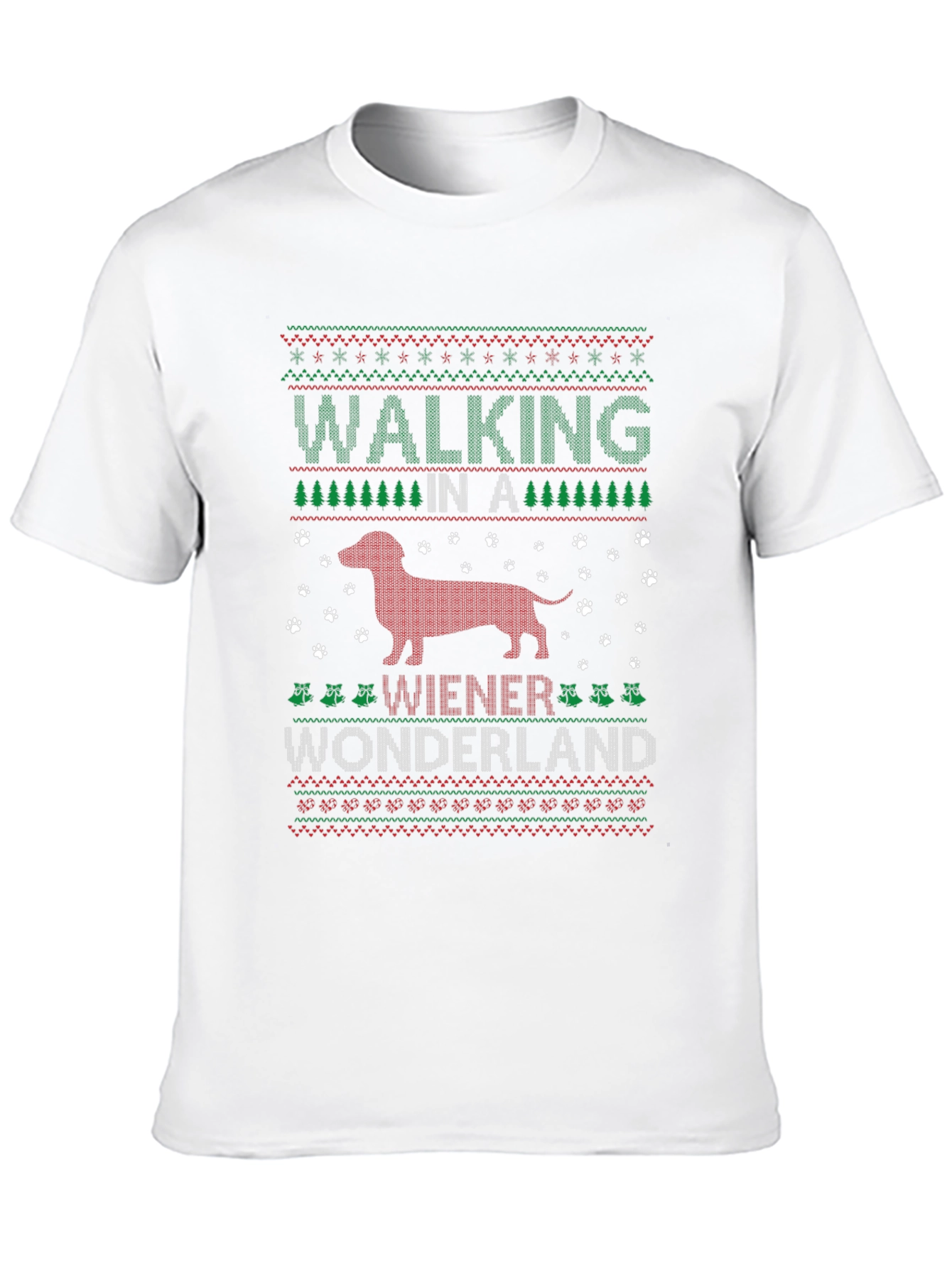 Walking in a Wiener Wonderland Graphic Tee
