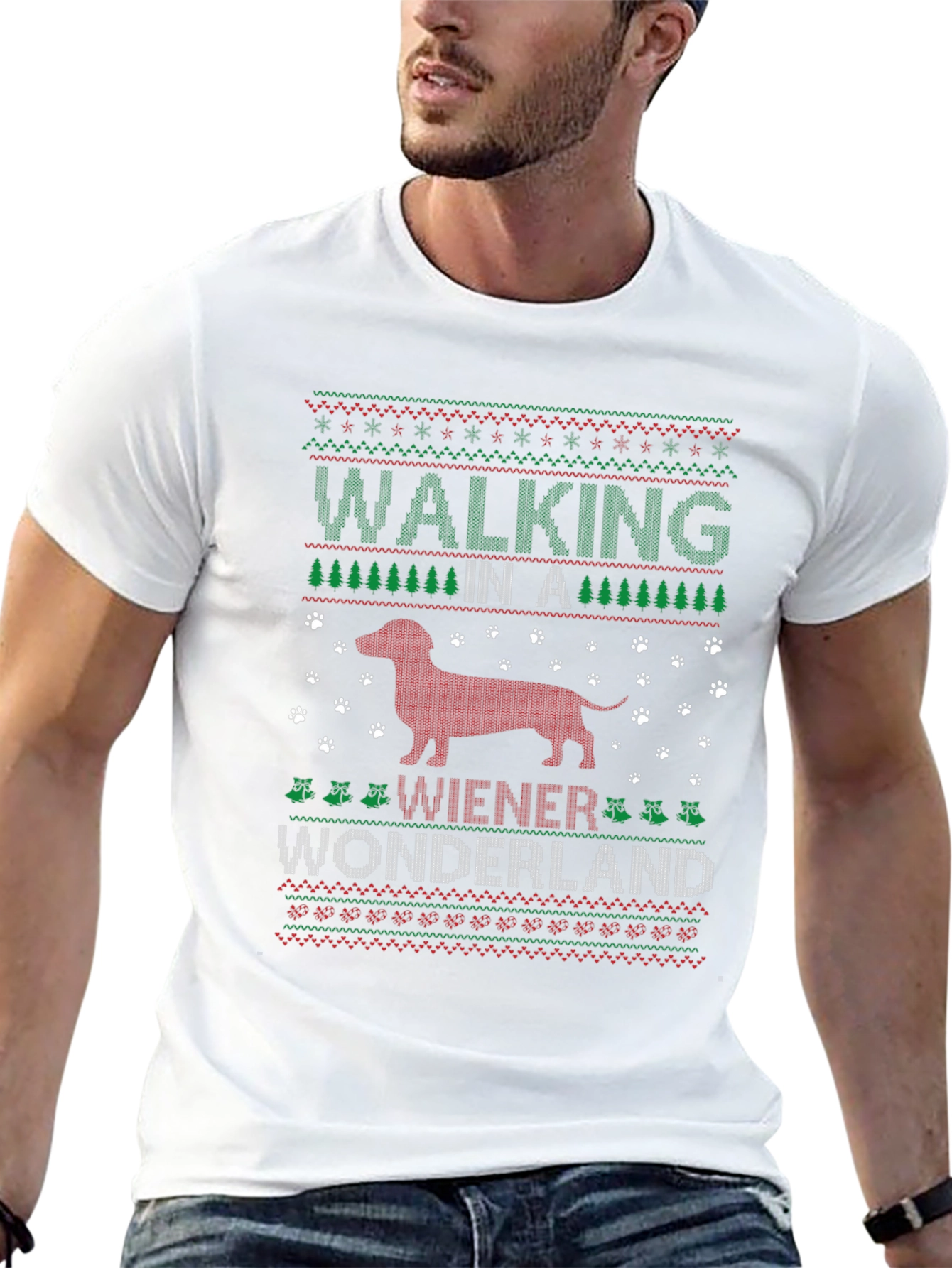 Walking in a Wiener Wonderland Graphic Tee