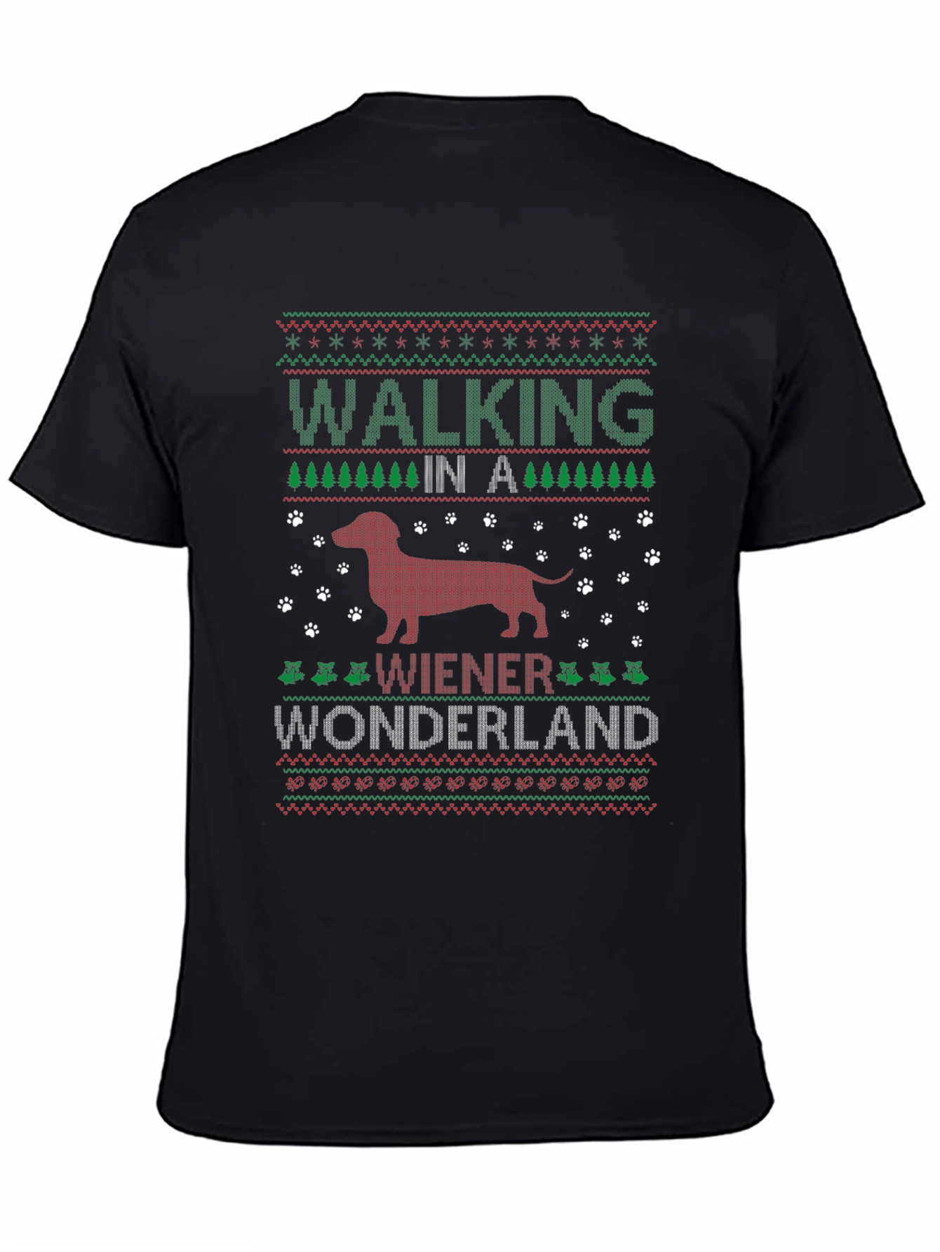 Walking in a Wiener Wonderland Graphic Tee