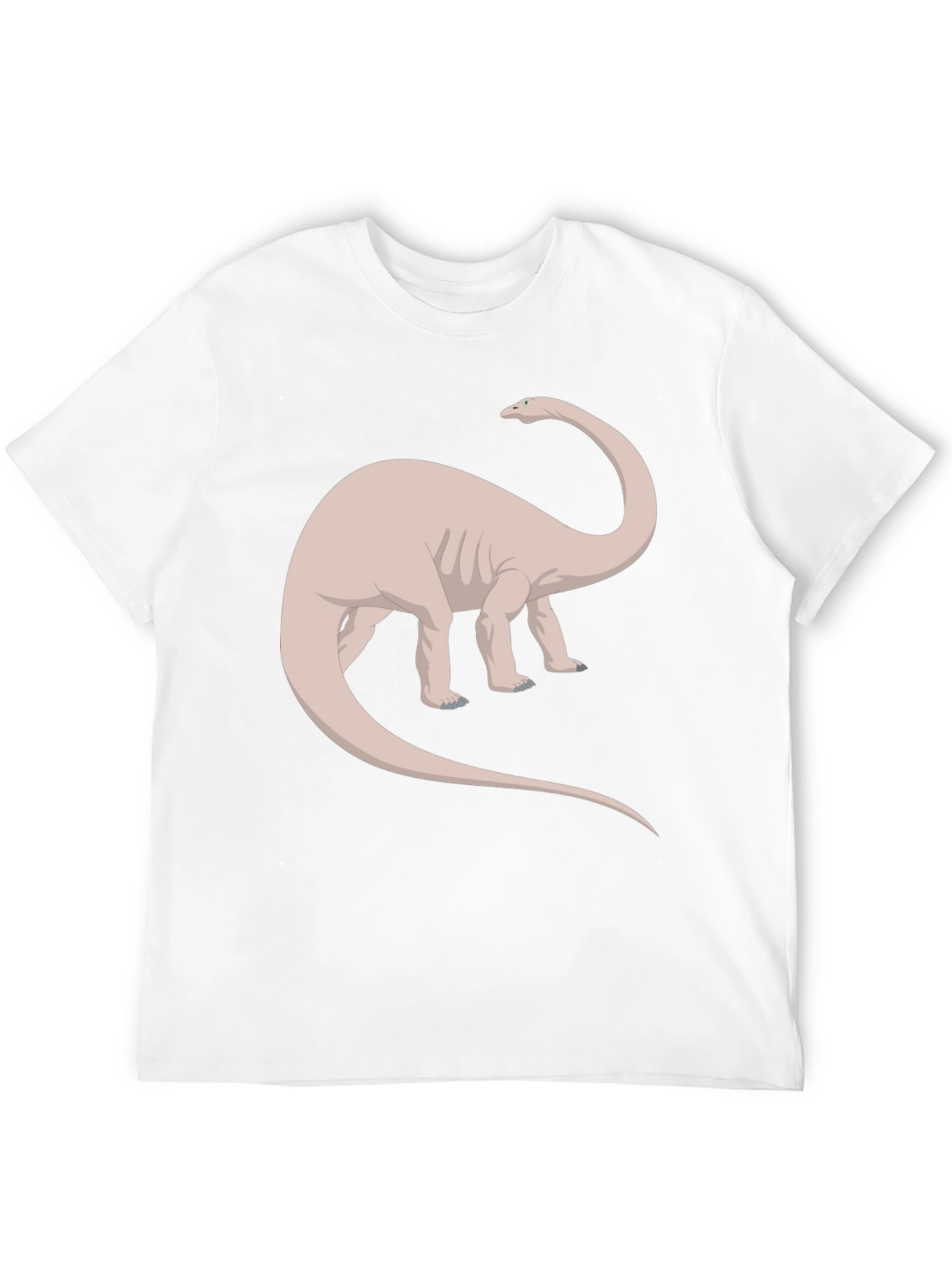 Dino Graphic Tee - Black Cotton T-Shirt