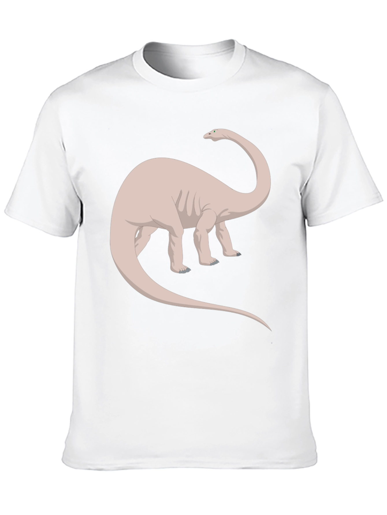 Dino Graphic Tee - Black Cotton T-Shirt