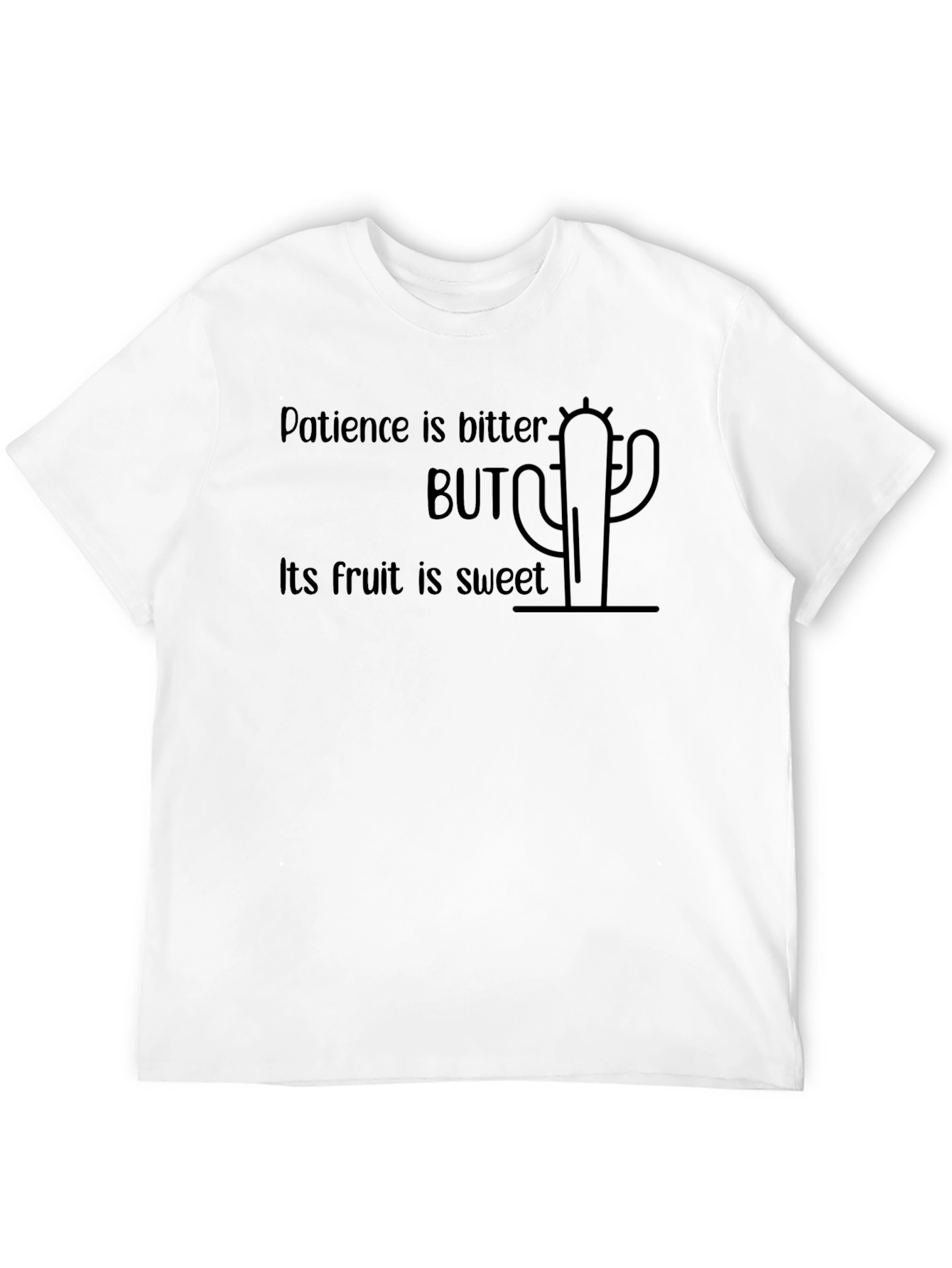 Patience Cactus Graphic T-Shirt