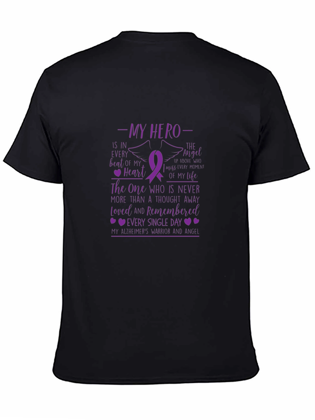 My Hero Alzheimers Awareness T-Shirt