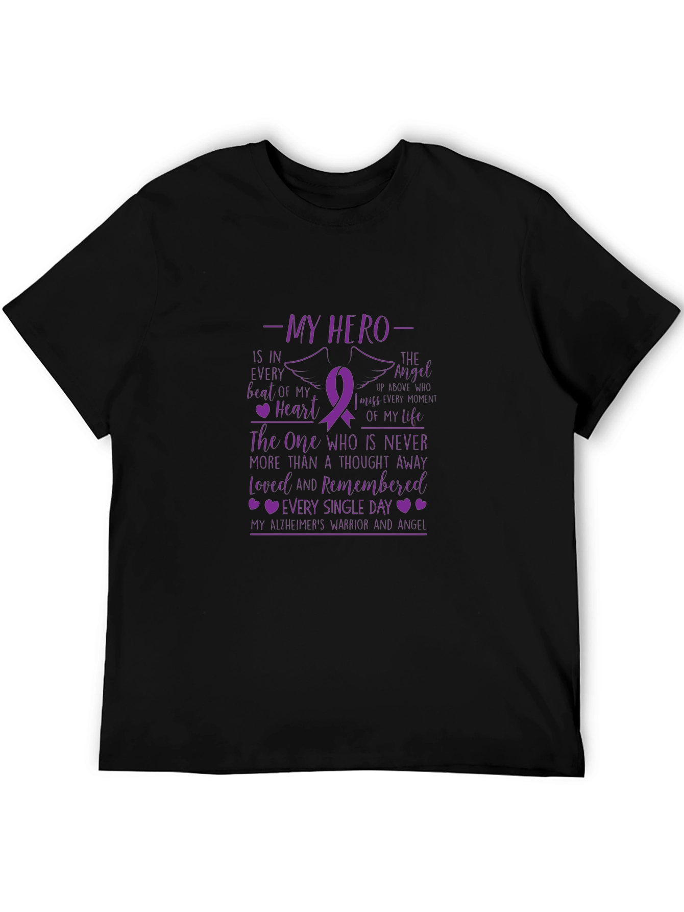 My Hero Alzheimers Awareness T-Shirt